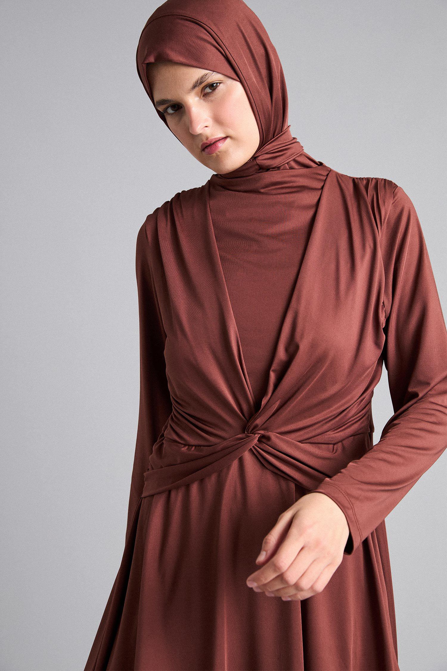 DeFacto Regular Fit 3'Lü Burkini Mayo görsel 5