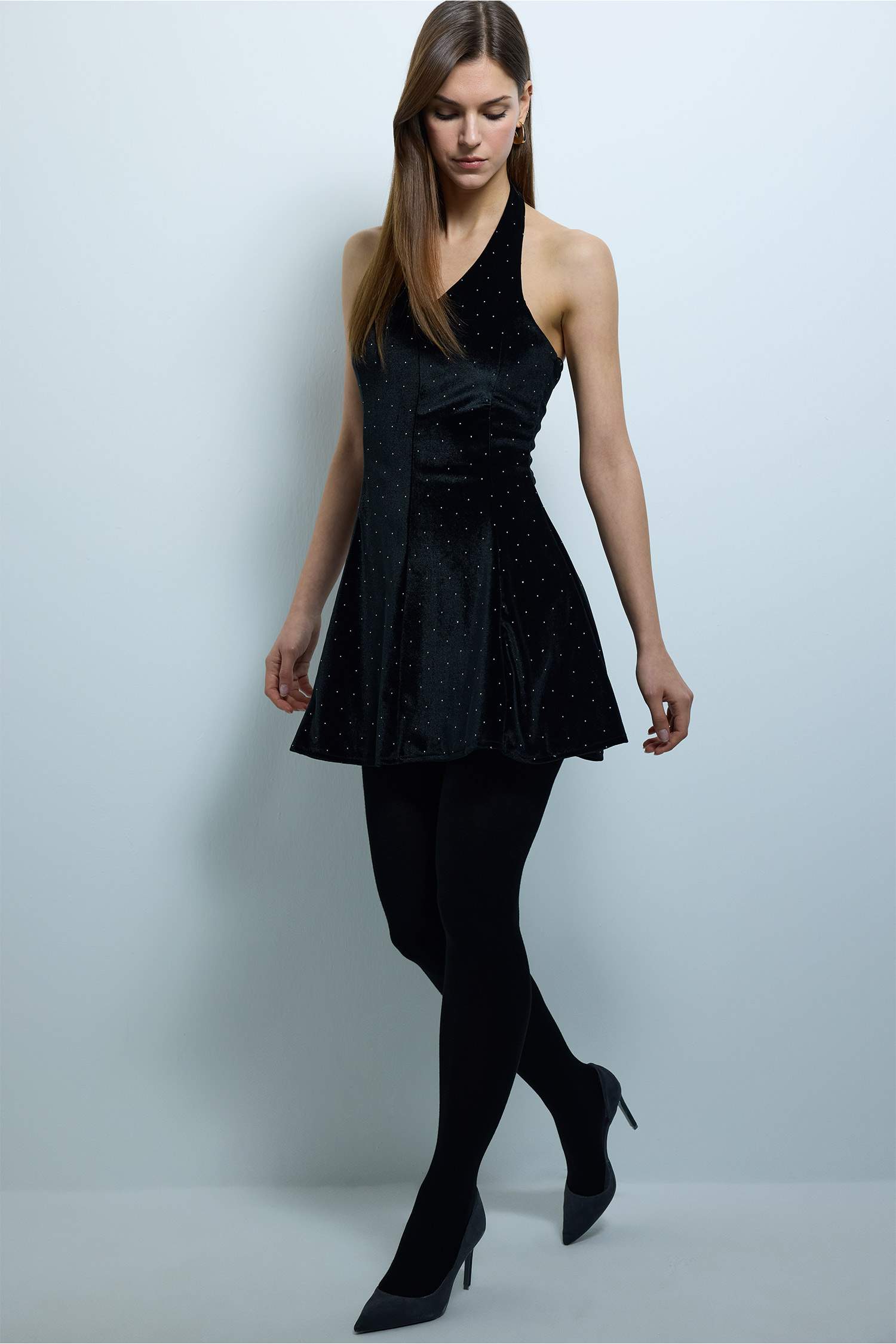 Kadın Basic Düz Modal Kalın Külotlu Çorap