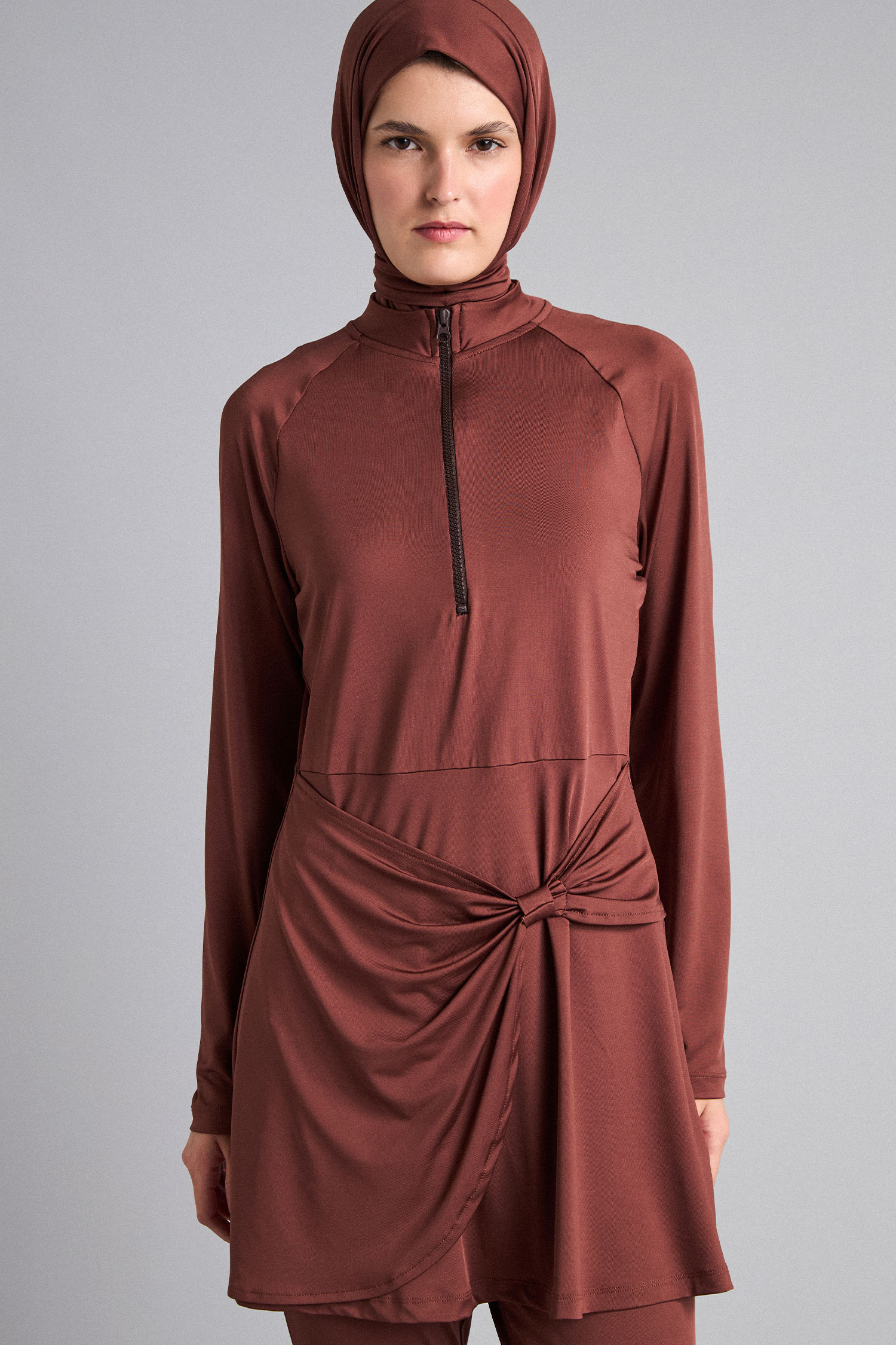 DeFacto Regular Fit 3'Lü Burkini Mayo görsel 4