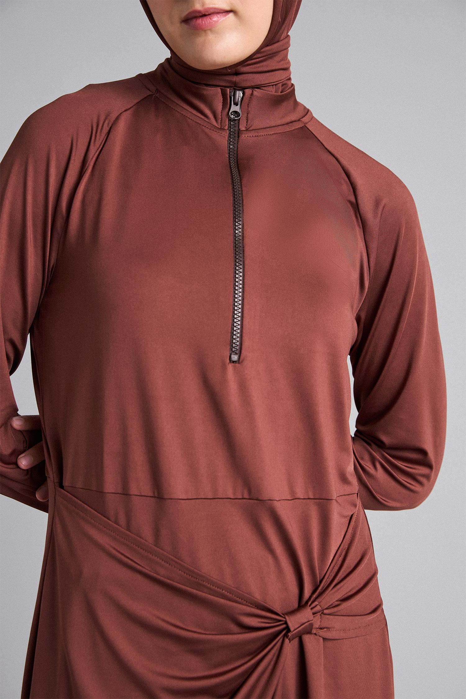 DeFacto Regular Fit 3'Lü Burkini Mayo görsel 6
