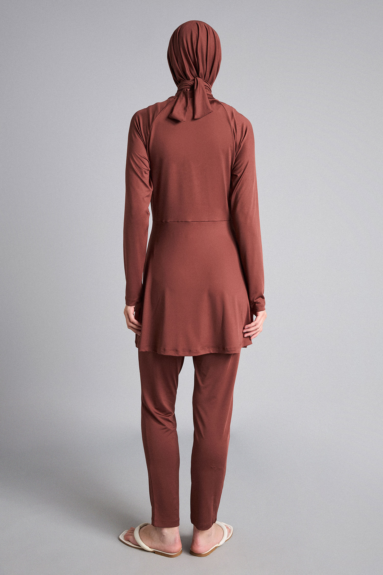 DeFacto Regular Fit 3'Lü Burkini Mayo görsel 7