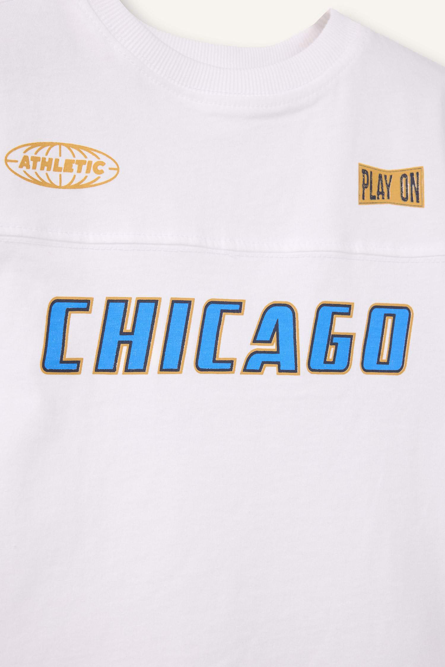 تيشيرت بيبي ولادي نص ردن اوفر سايز بطبعة حروف