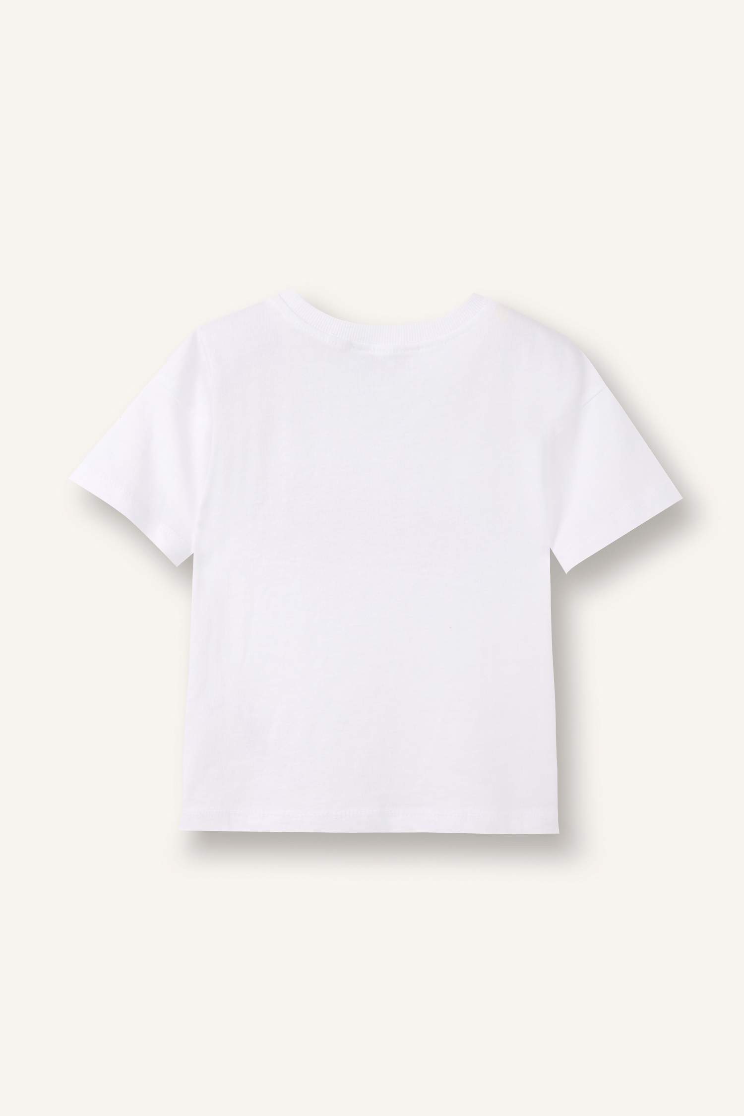 تيشيرت بيبي ولادي نص ردن اوفر سايز بطبعة حروف