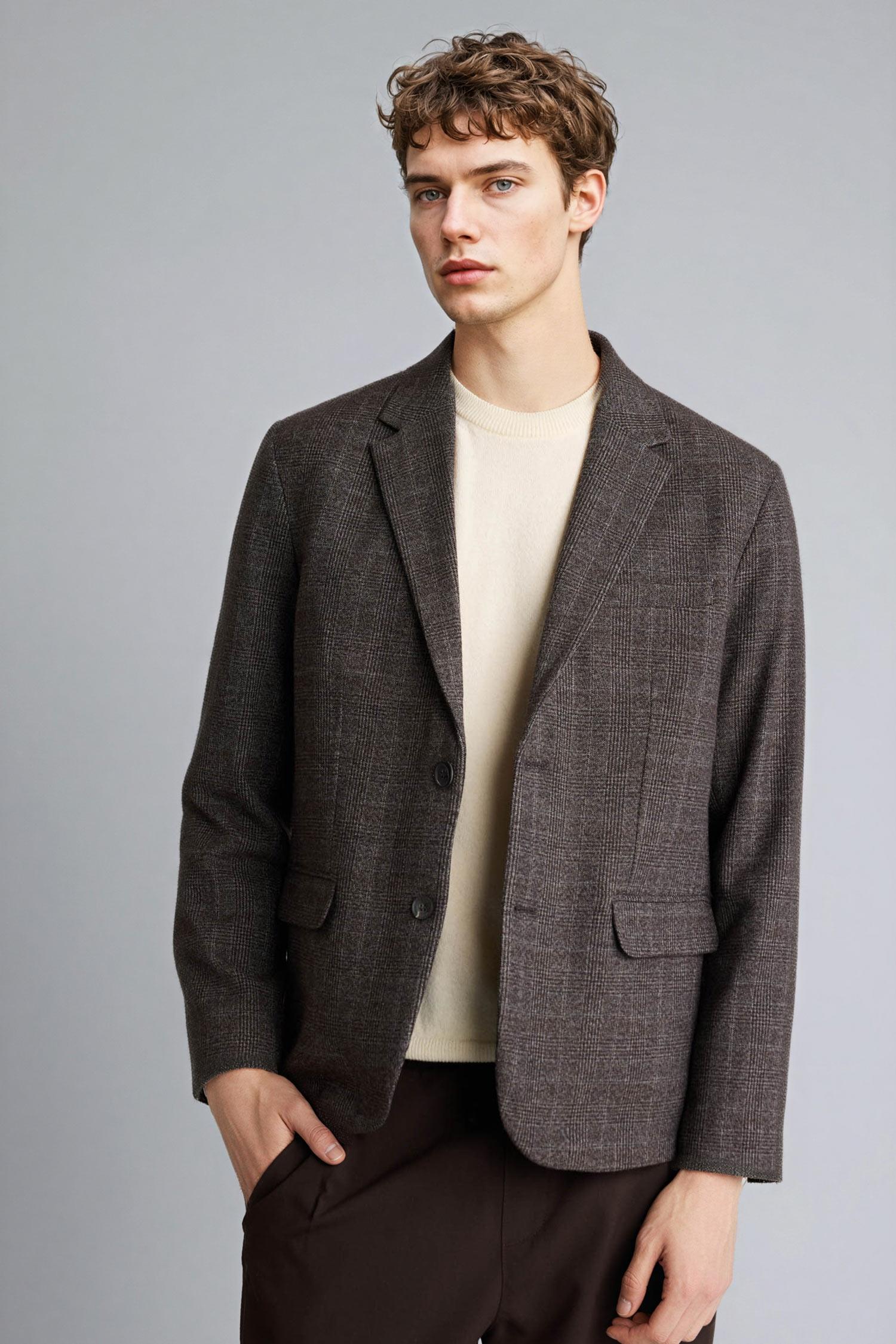 DeFacto Regular Fıt Astarlı Blazer Ceket görsel 6