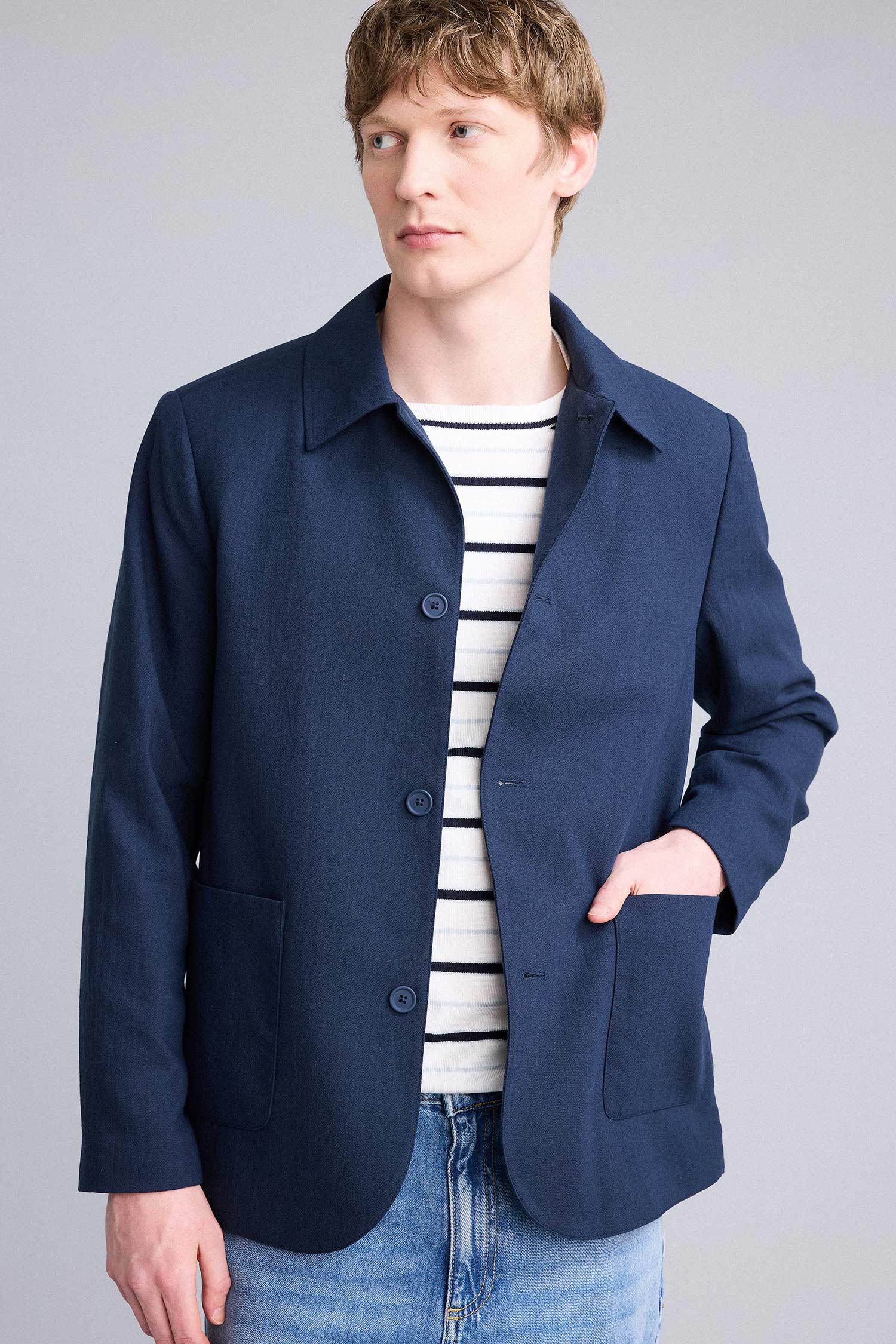 DeFacto Regular Fit Blazer Ceket görsel 3