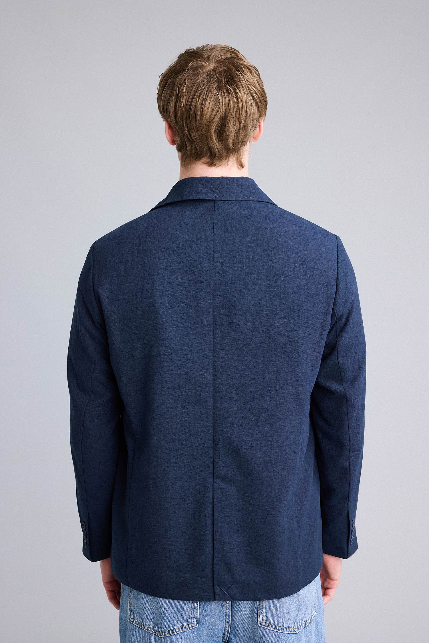 DeFacto Regular Fit Blazer Ceket görsel 7