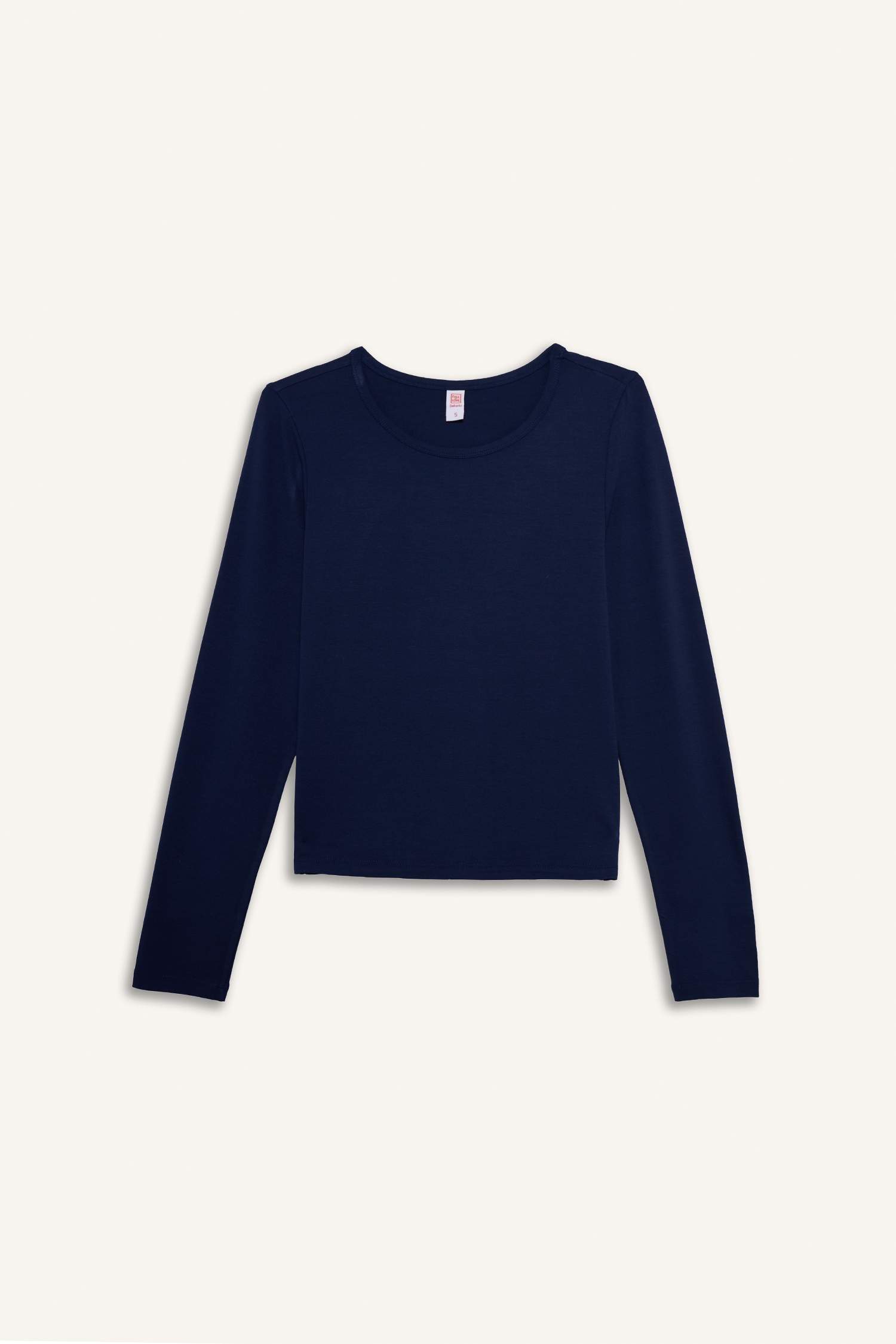 Bisiklet Yaka Uzun Kollu Üst