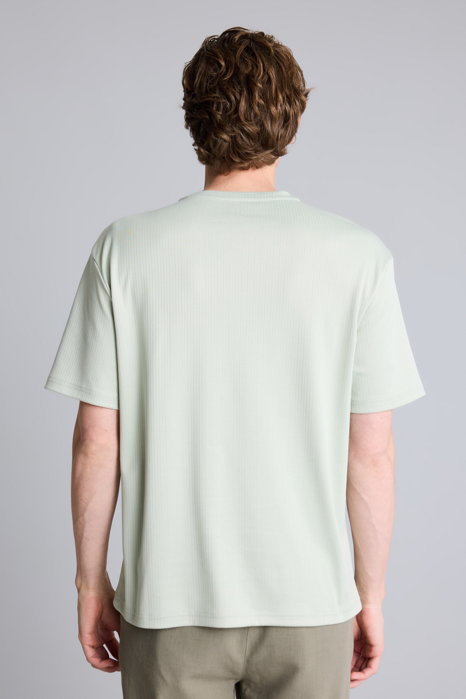 DeFacto Kırışmaz REGULAR FIT Basic T-shirt görsel 5