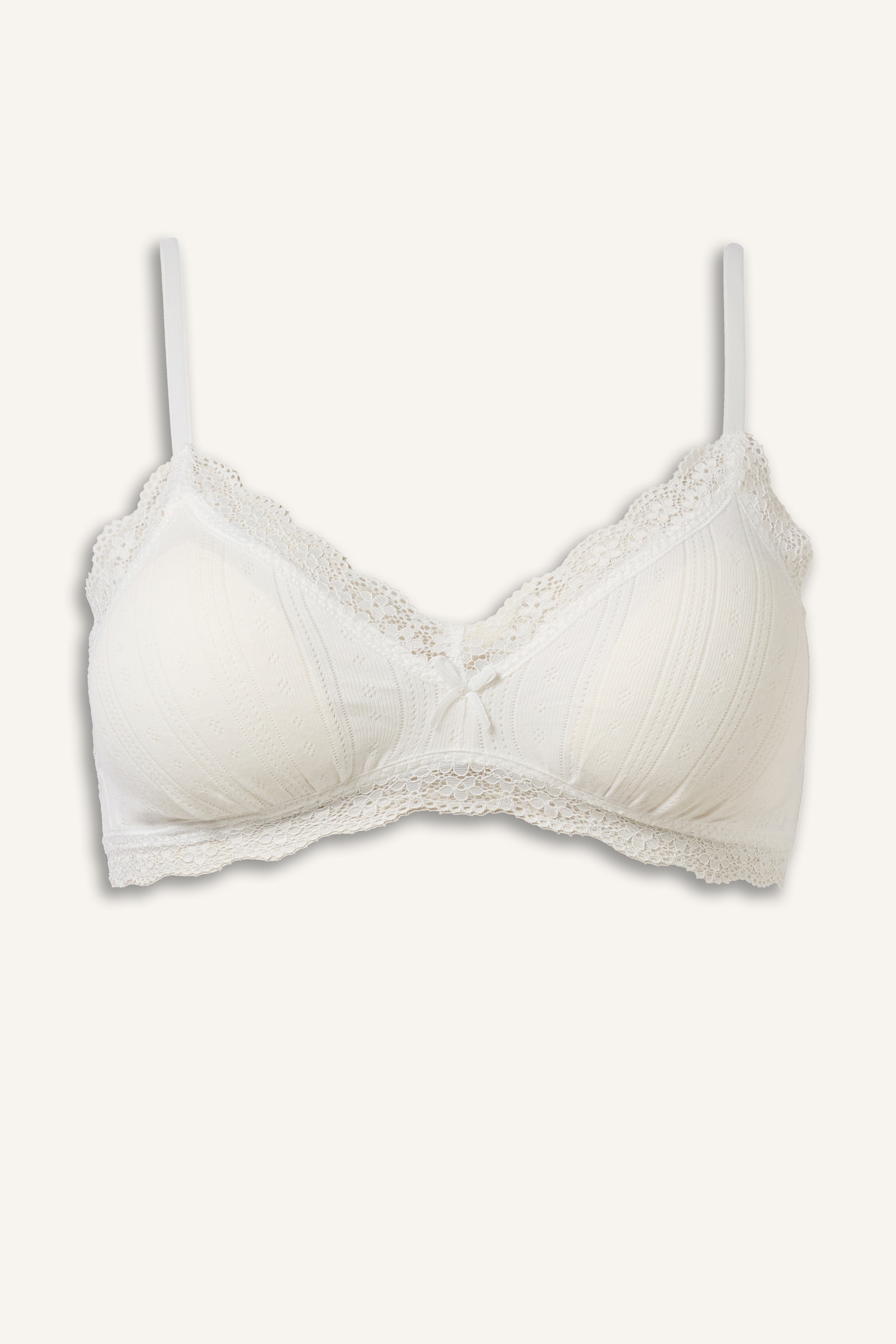 DeFacto Dantel Detaylı Çıkarılabilir Kap Çıkarılabilir Pedli Balensiz Bralet