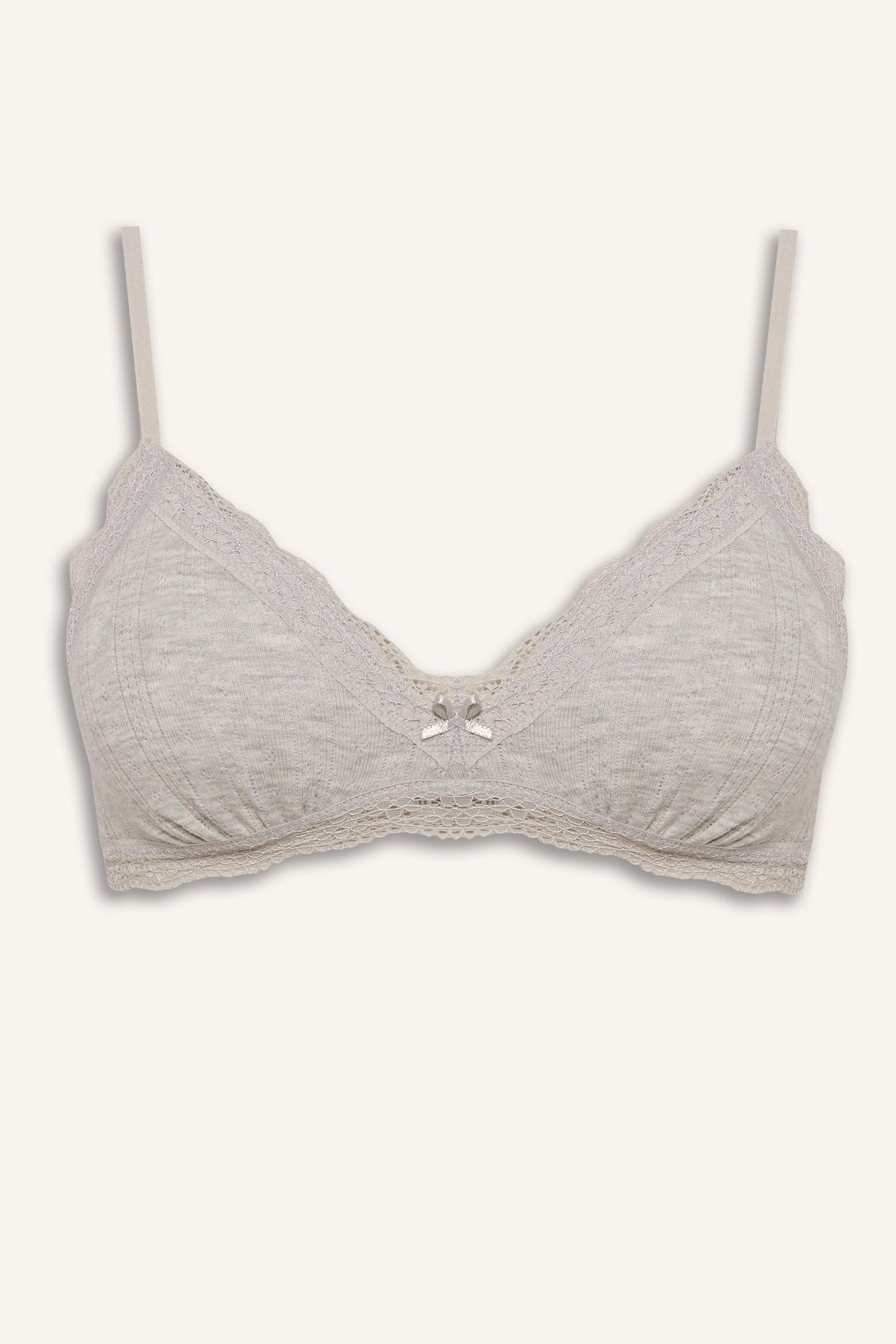 DeFacto Dantel Detaylı Çıkarılabilir Pedli Balensiz Bralet görsel 6