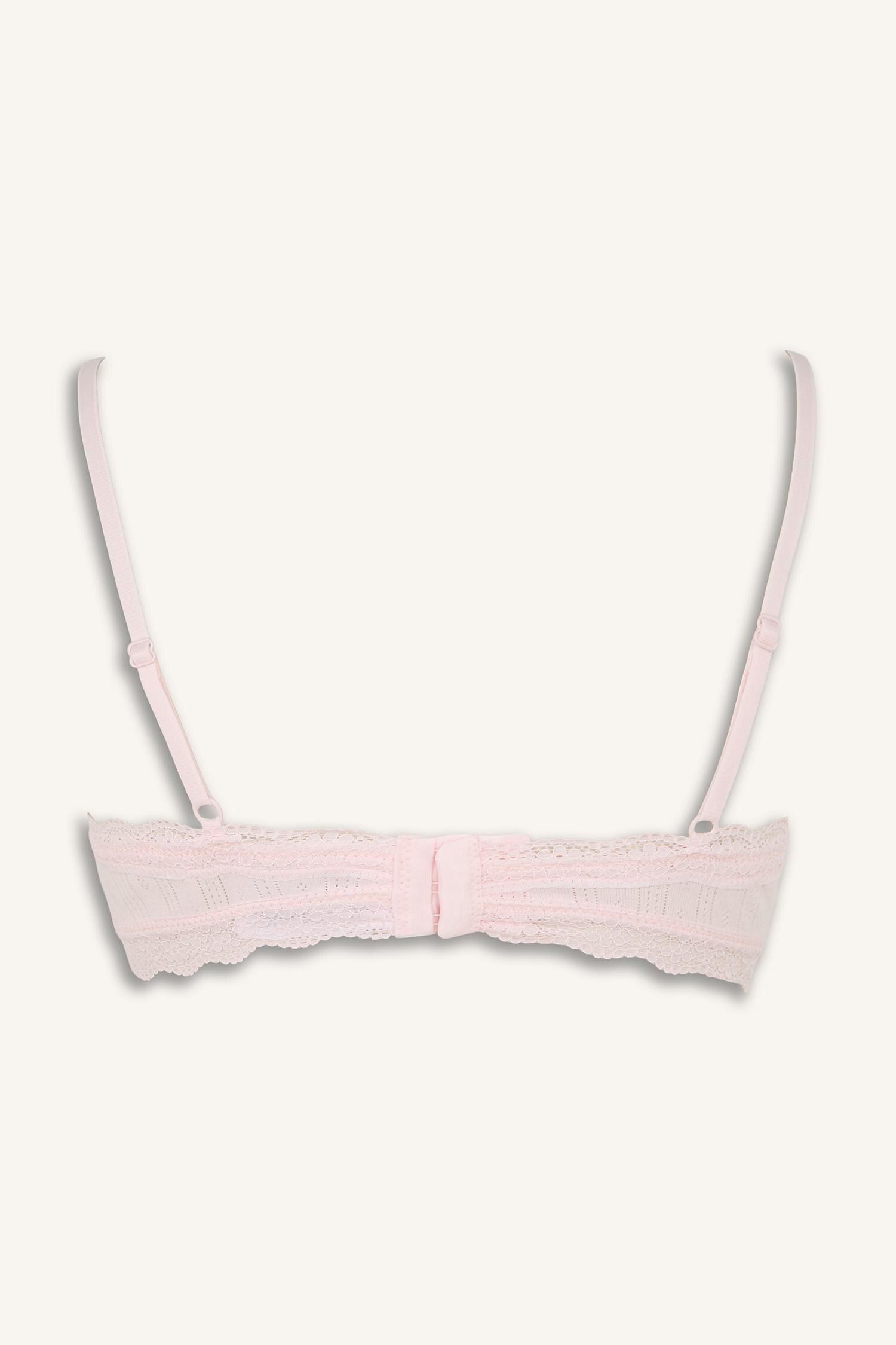DeFacto Dantel Detaylı Çıkarılabilir Kap Çıkarılabilir Pedli Balensiz Bralet görsel 7