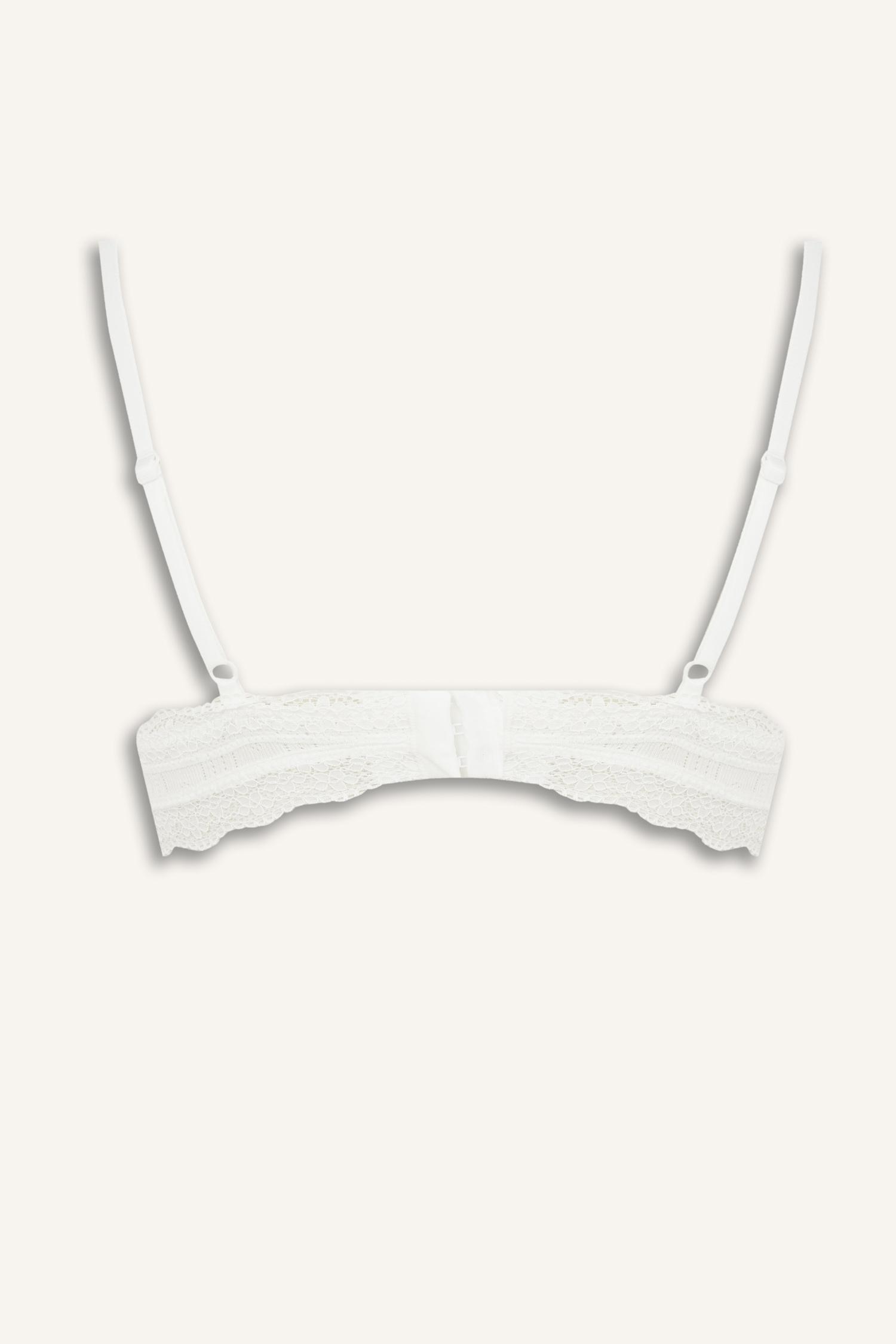 DeFacto Dantel Detaylı Çıkarılabilir Kap Çıkarılabilir Pedli Balensiz Bralet görsel 6