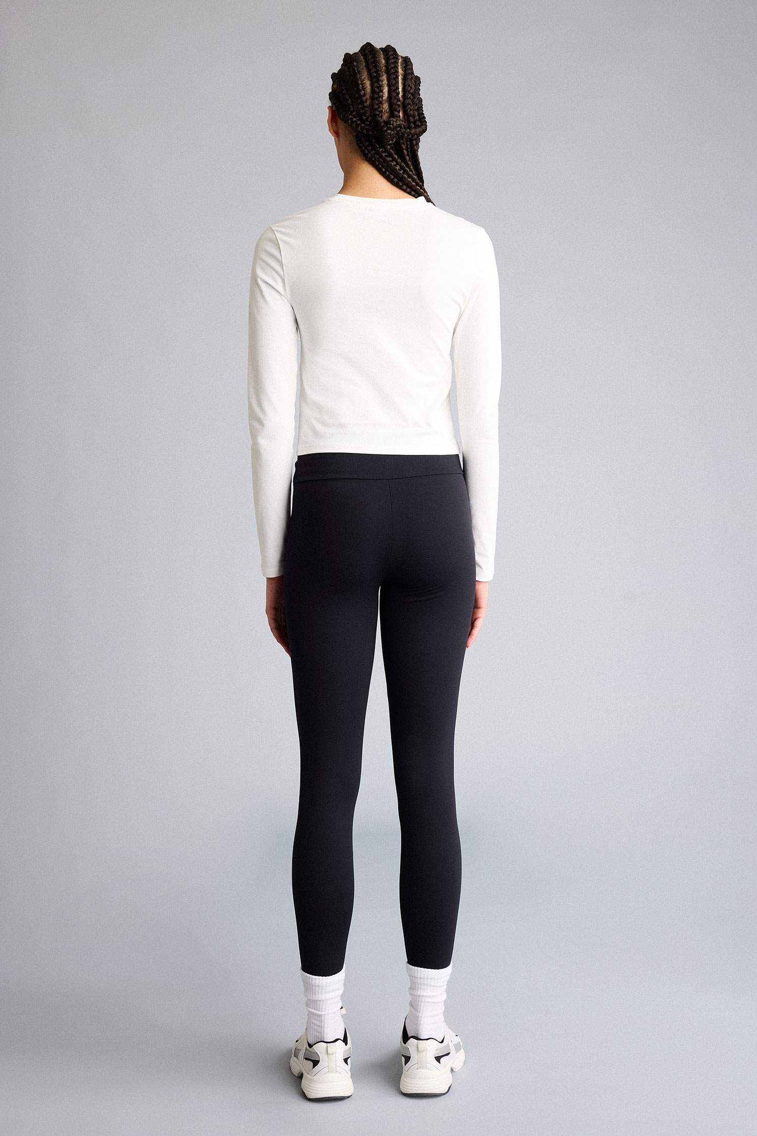 Yüksek Bel Sporcu Tayt