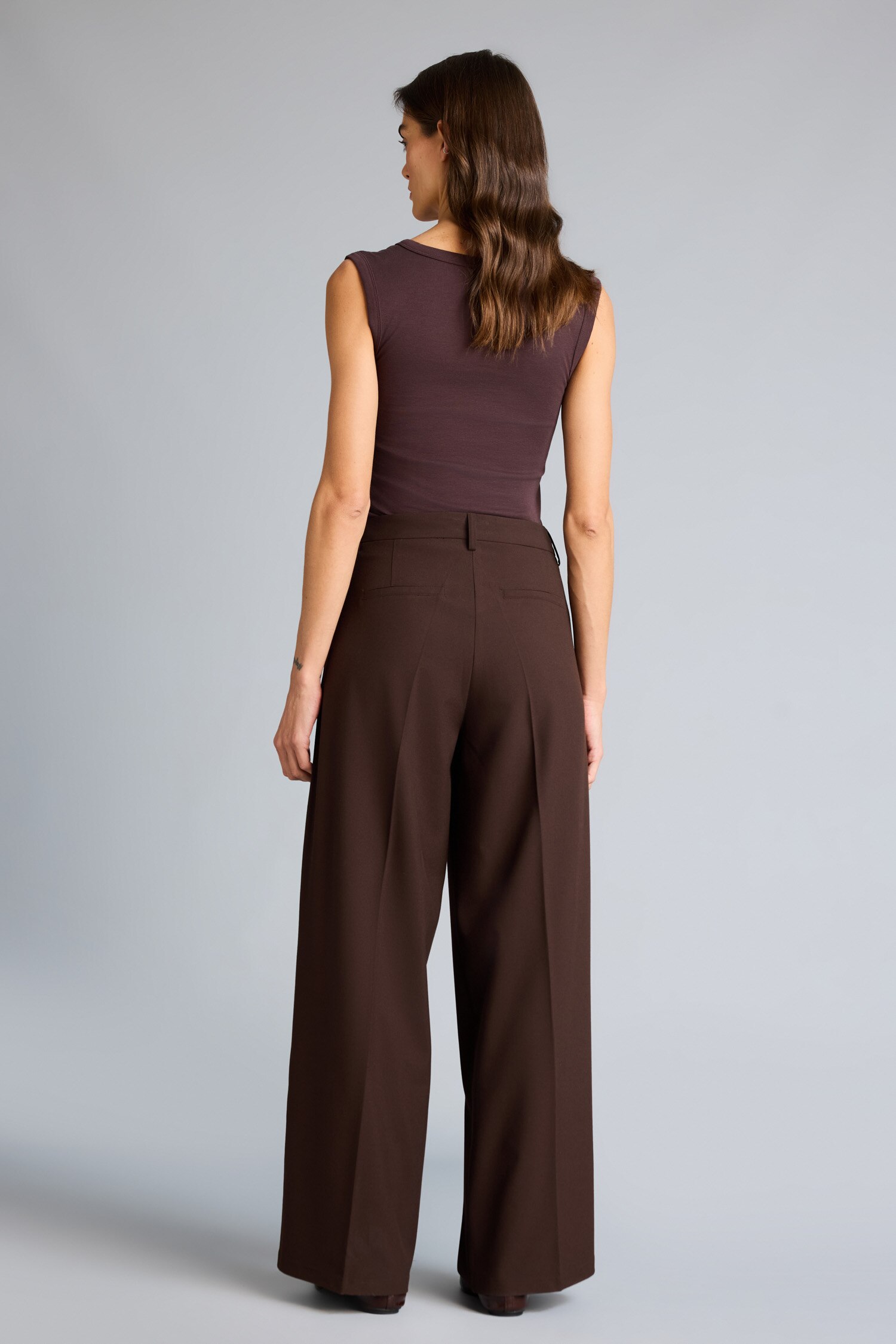 DeFacto Straight Fit Yüksek Bel Pantolon görsel 7