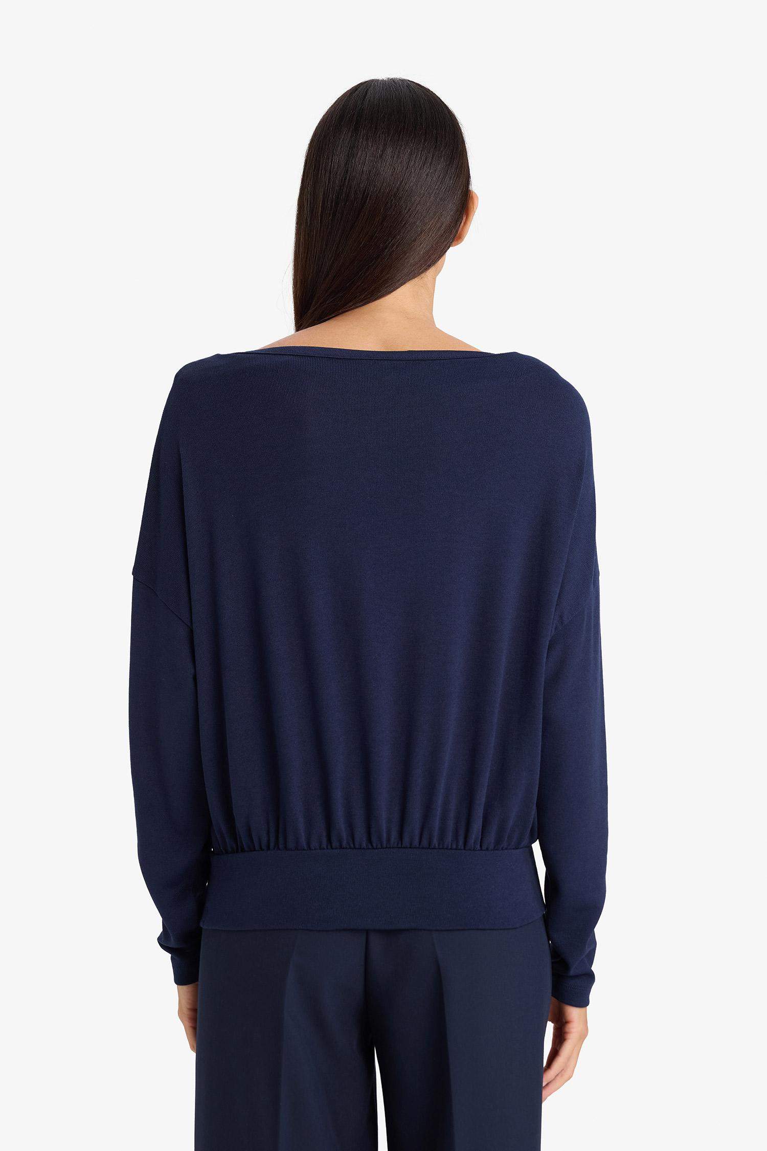 Loose Fit Kayık Yaka Tişört