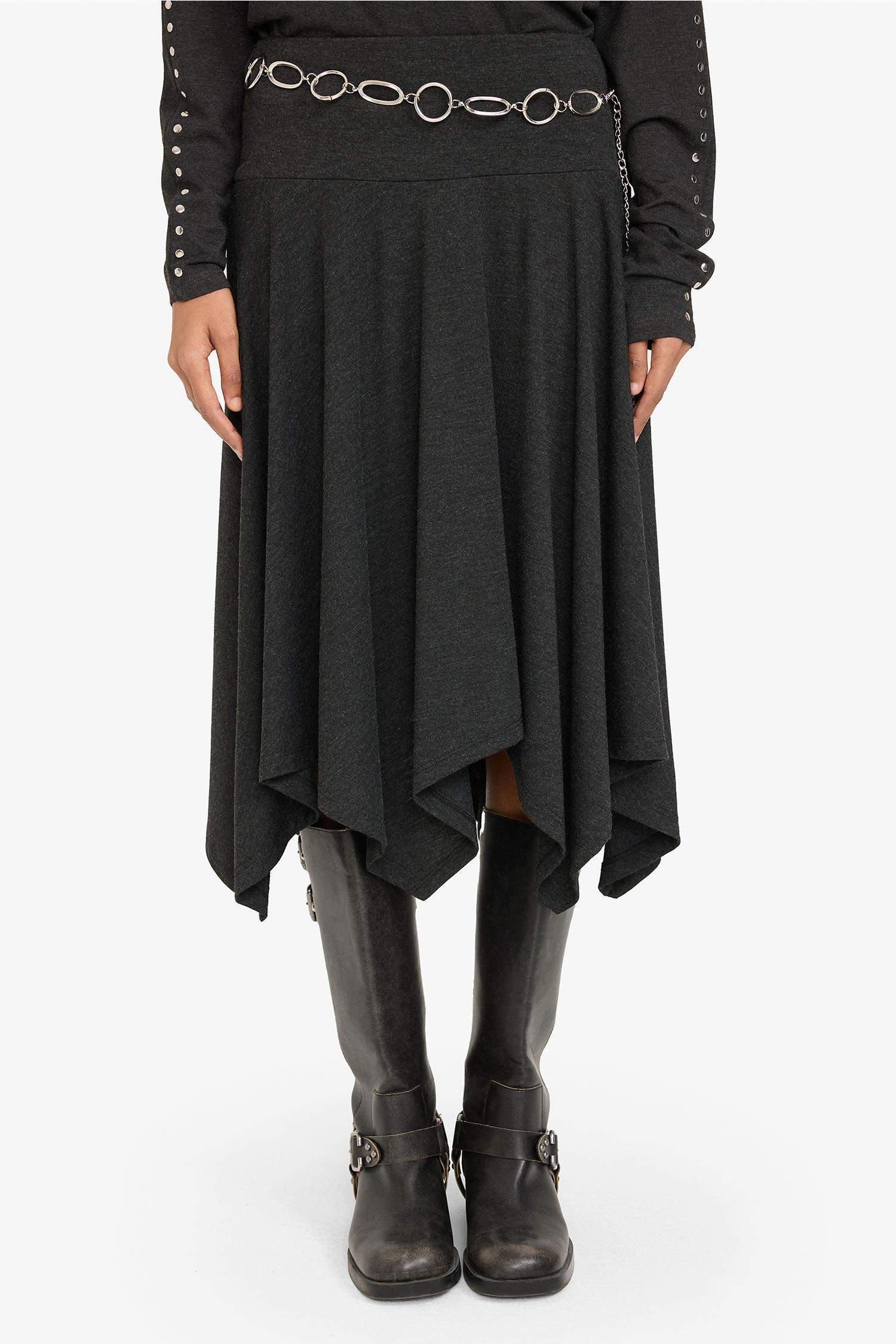 Юбка миди А-силуэта