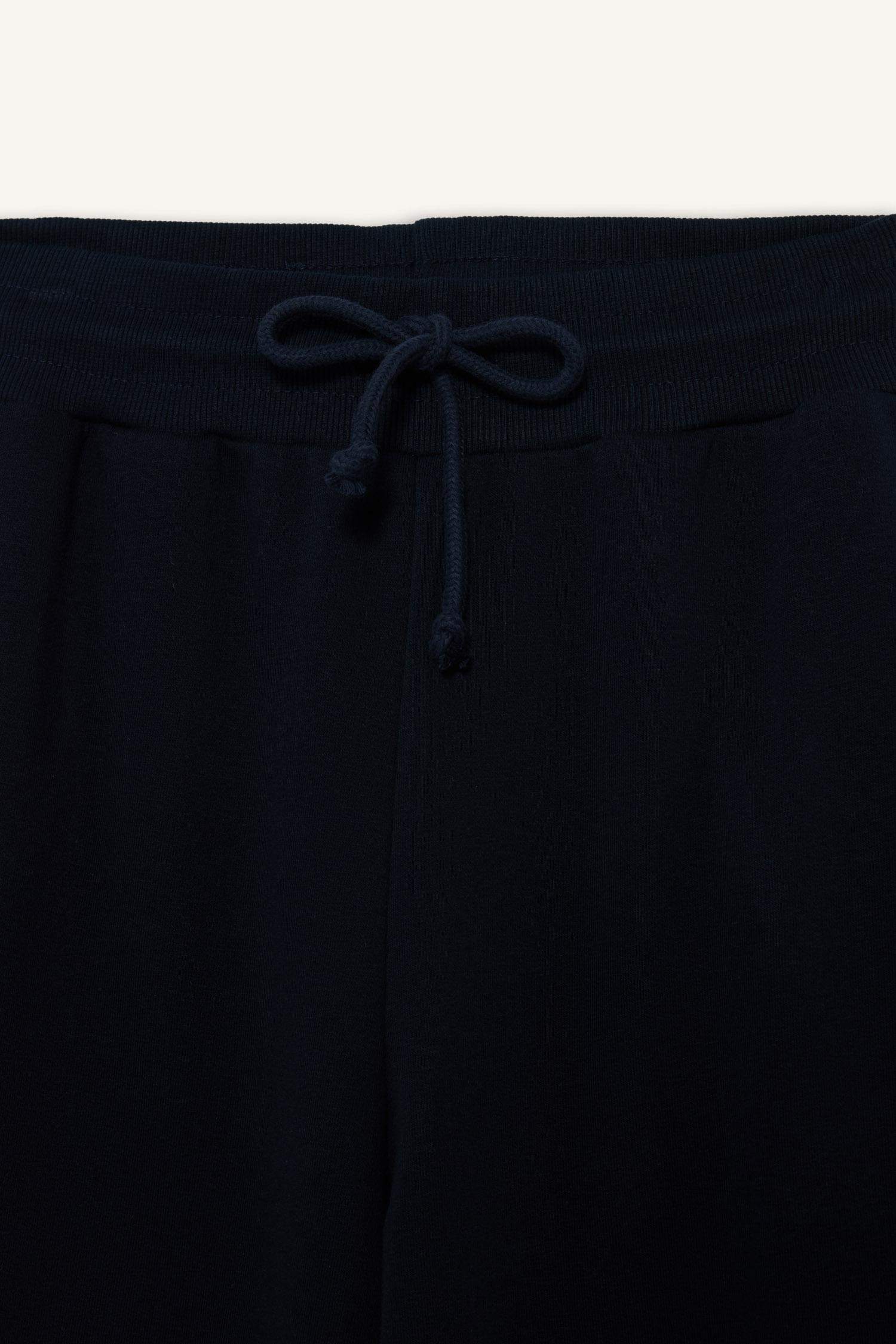 Balloon Fit белі баулы кең балақты спорттық шалбар