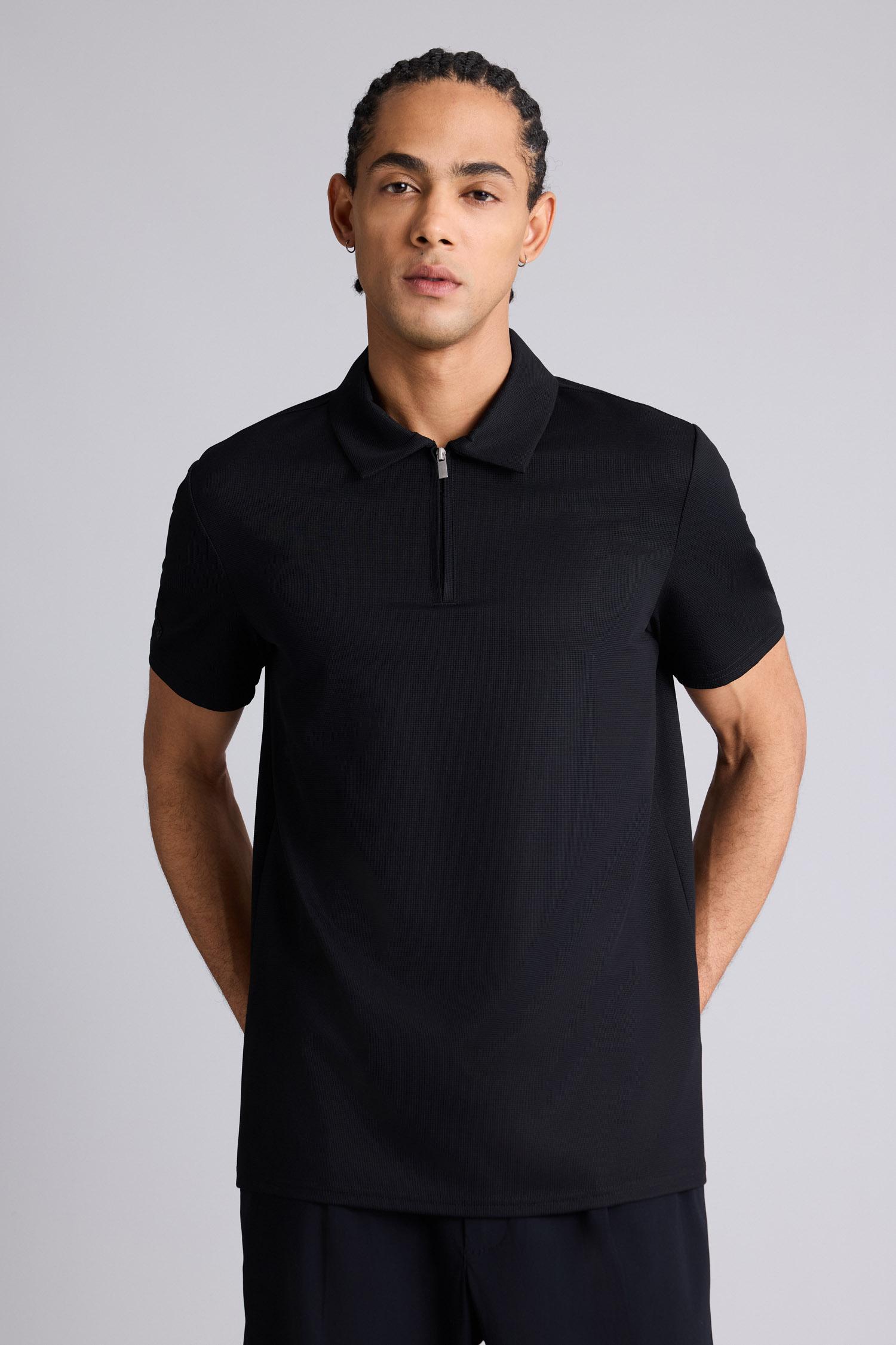 DeFacto Çabuk Kuruyan Pamuklu Regular Fit Polo Tişört görsel 5