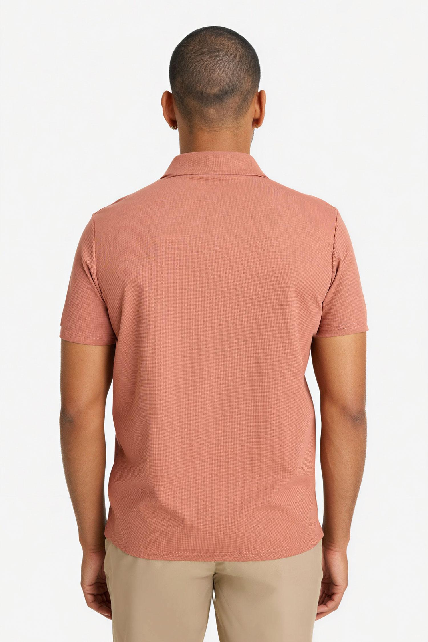 DeFacto Çabuk Kuruyan Pamuklu Regular Fit Polo Tişört görsel 8