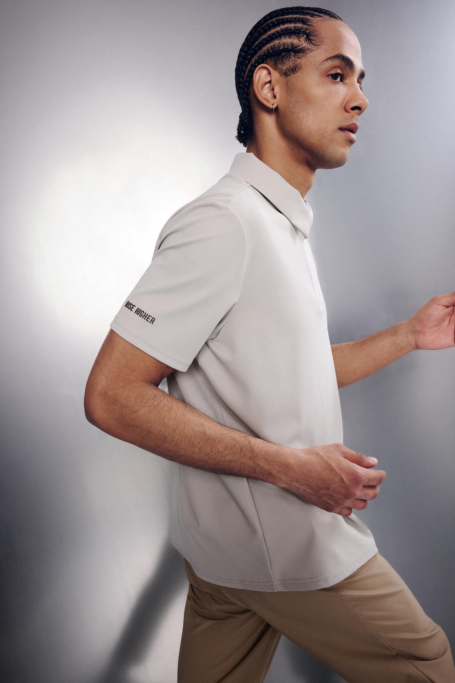 DeFacto Çabuk Kuruyan Pamuklu Regular Fit Polo Tişört görsel 3