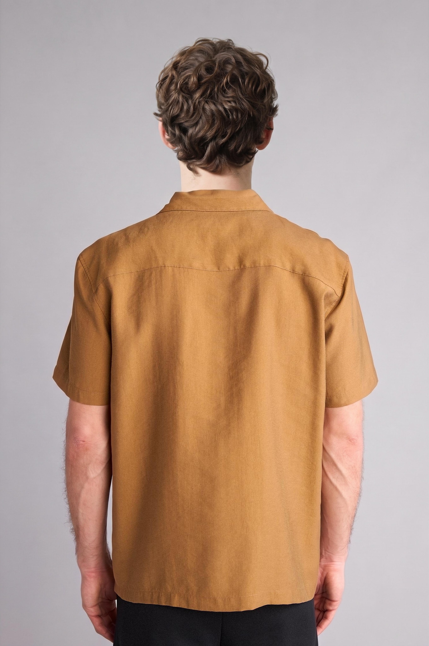 DeFacto Regular Fit Kısa kollu Akışkan Kumaş Gömlek görsel 6