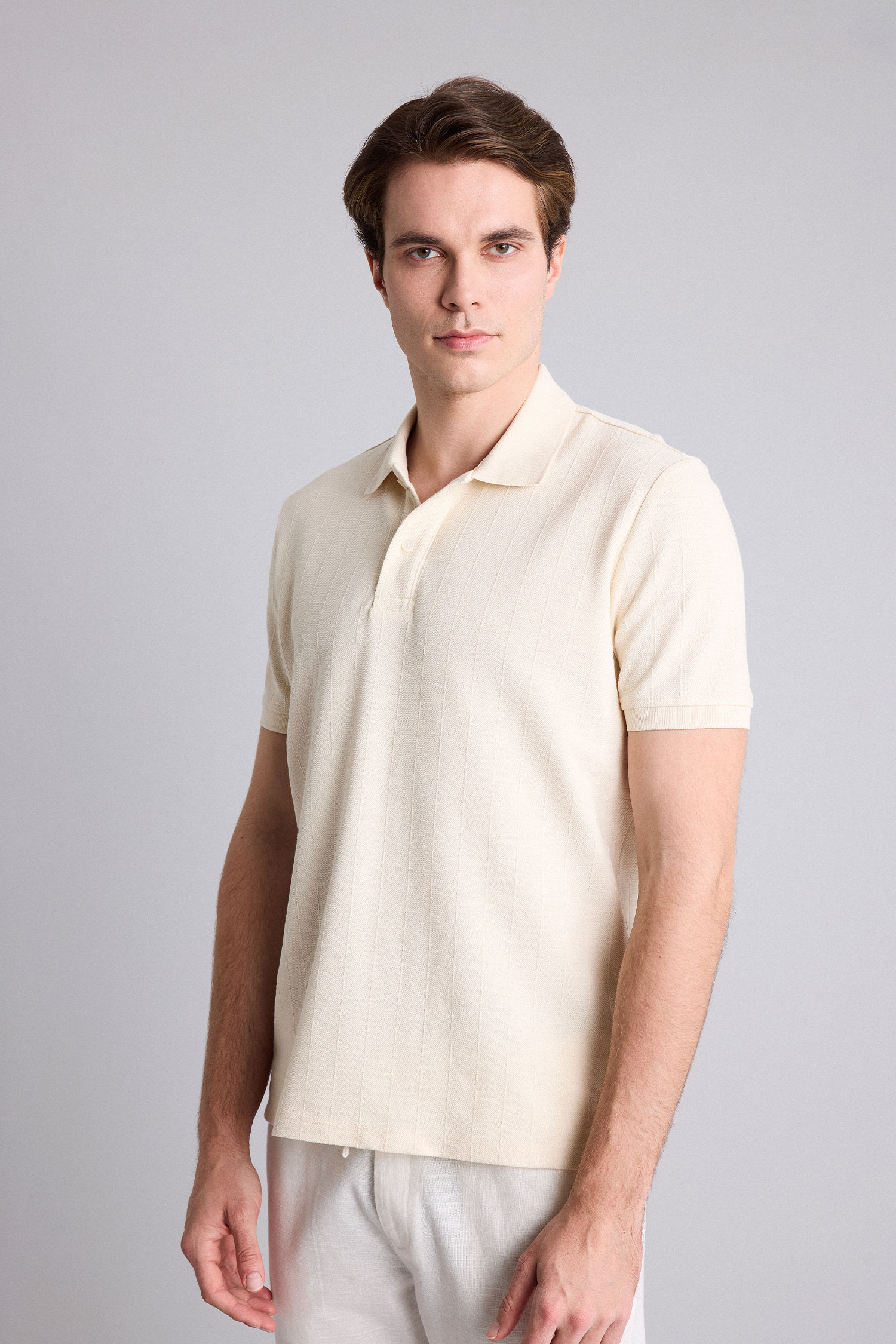DeFacto Pamuklu Regular Fit Polo Tişört görsel 3
