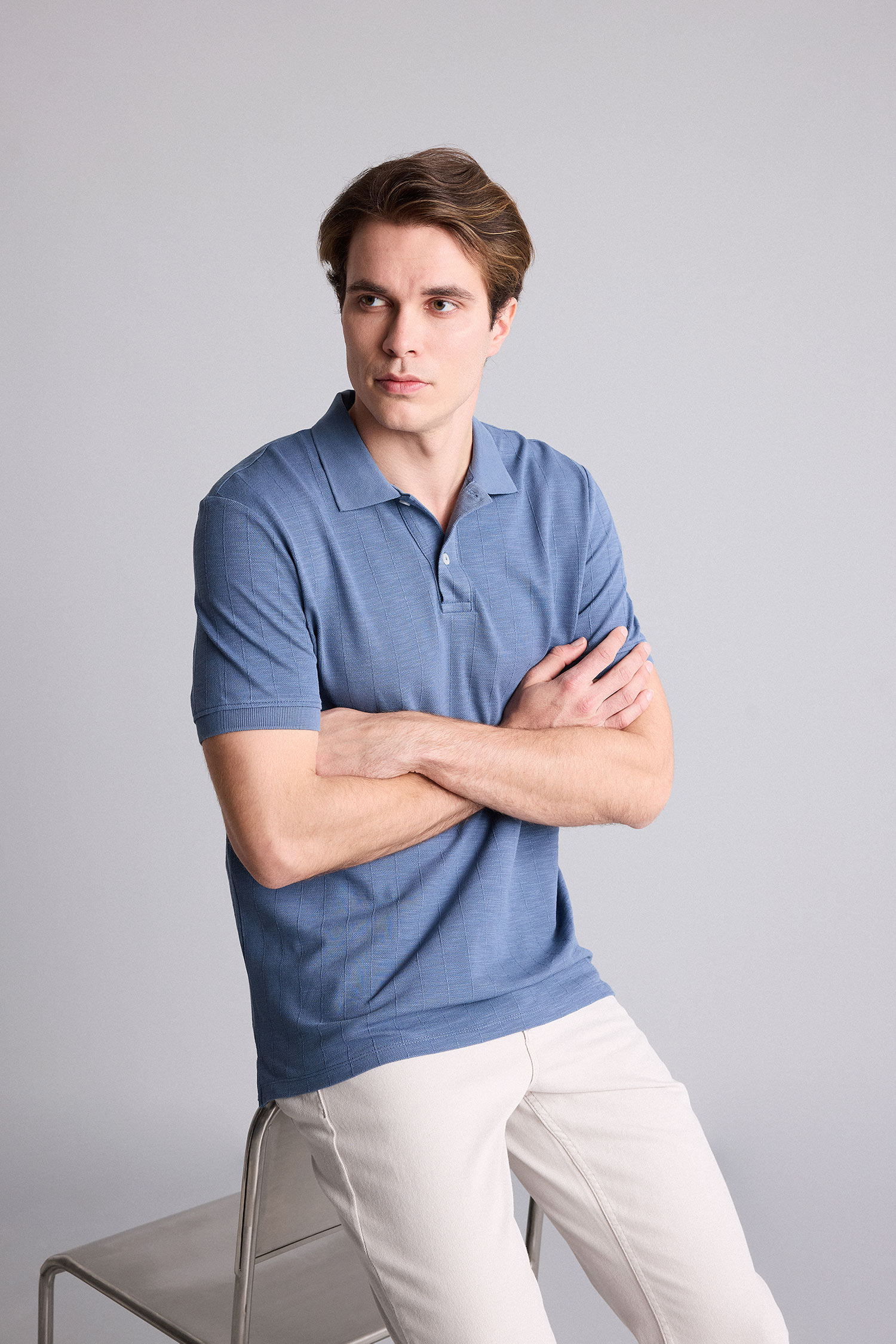 DeFacto Pamuklu Regular Fit Polo Tişört