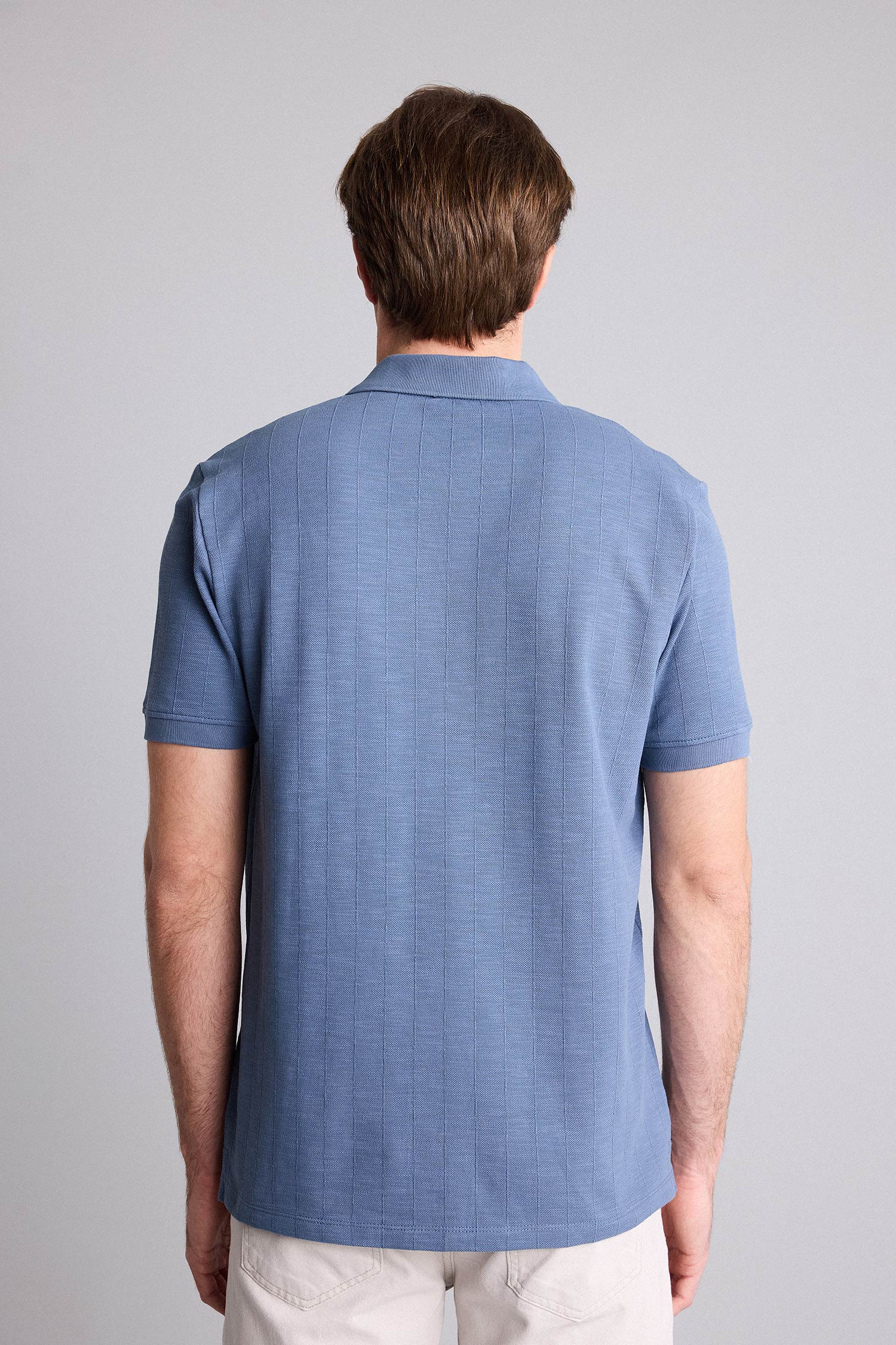 DeFacto Pamuklu Regular Fit Polo Tişört görsel 5