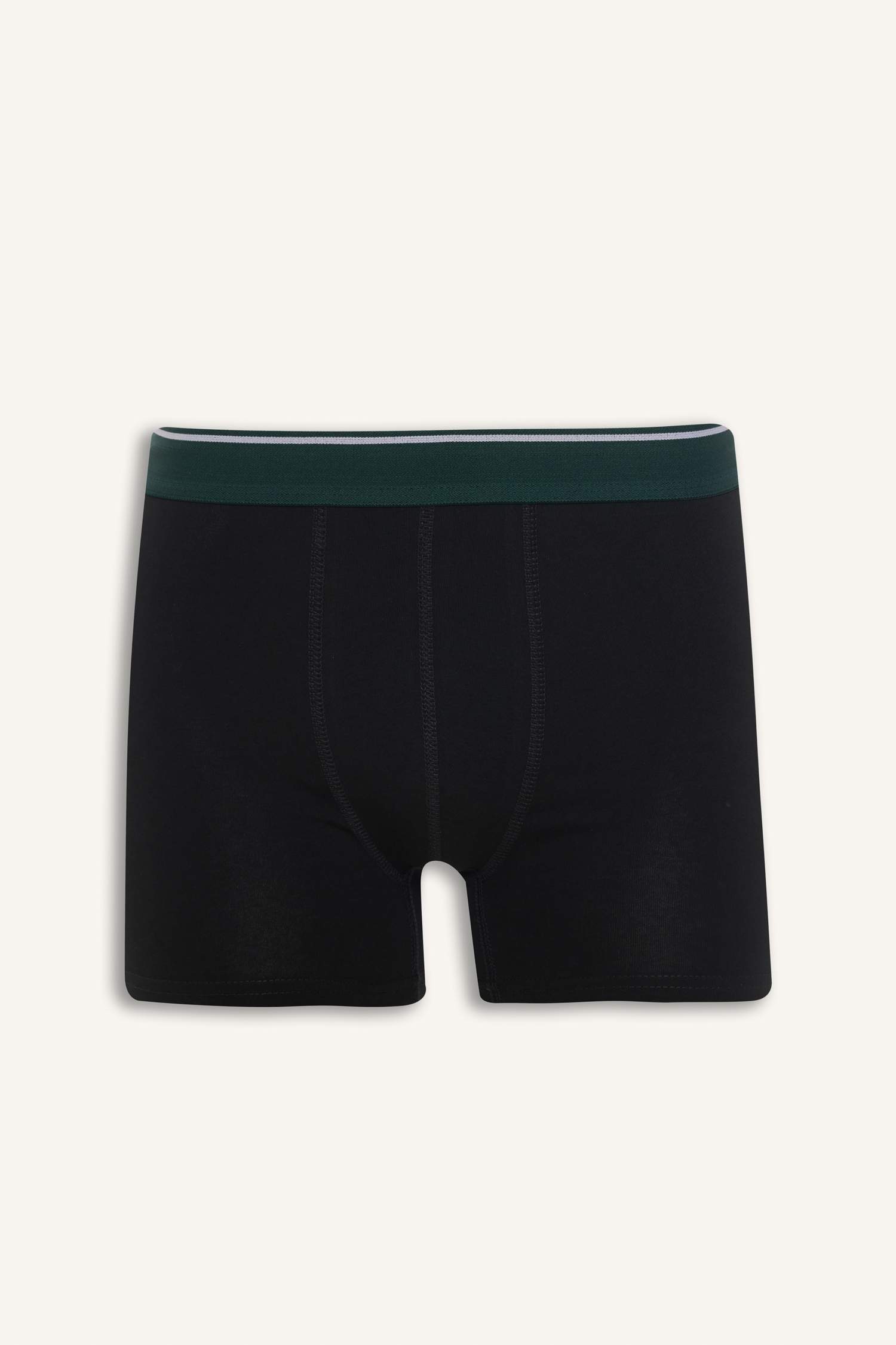 Regular Fıt Kareli 3'lü Boxer