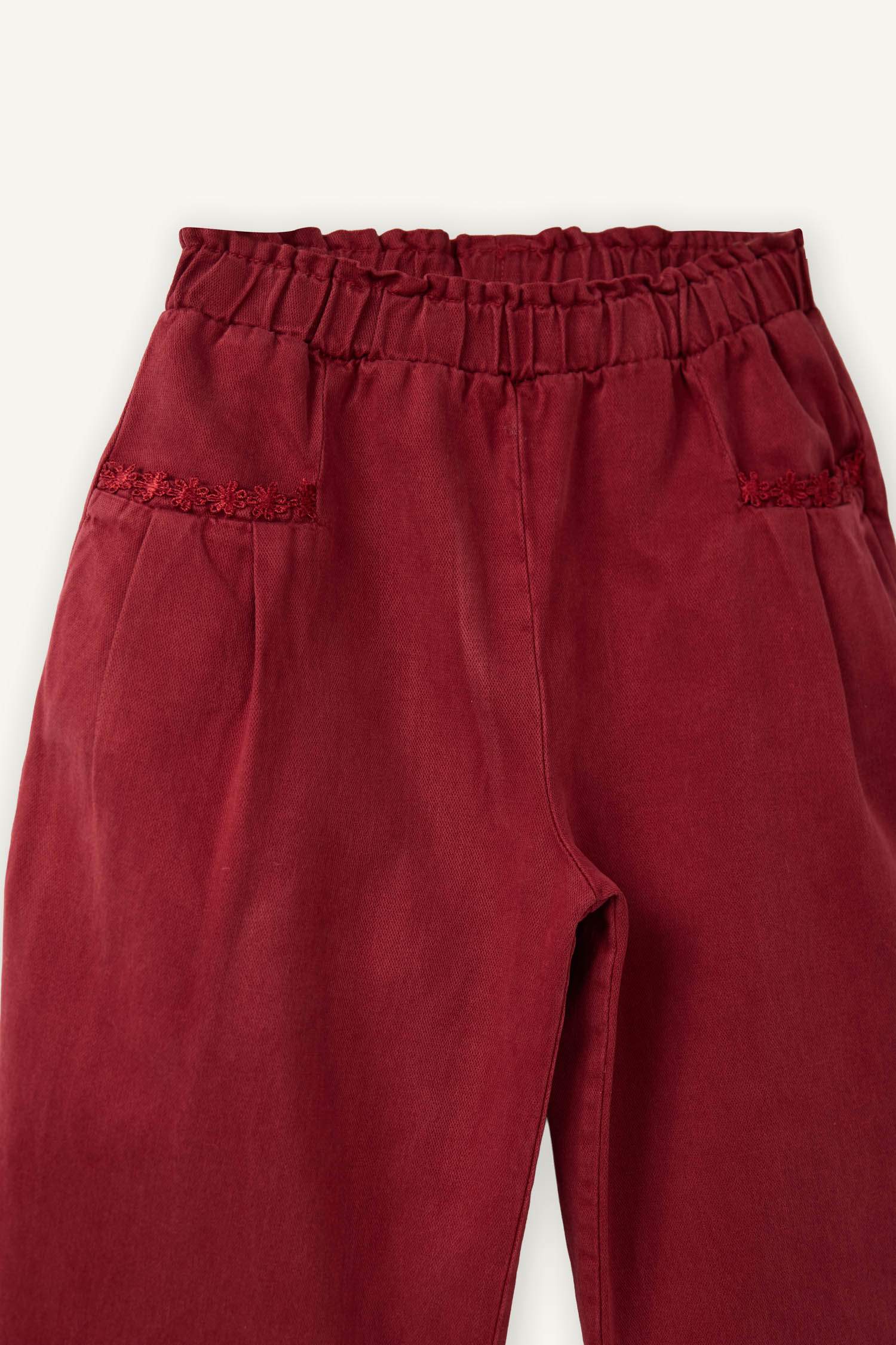 Paperbag Fit Sensual Trousers