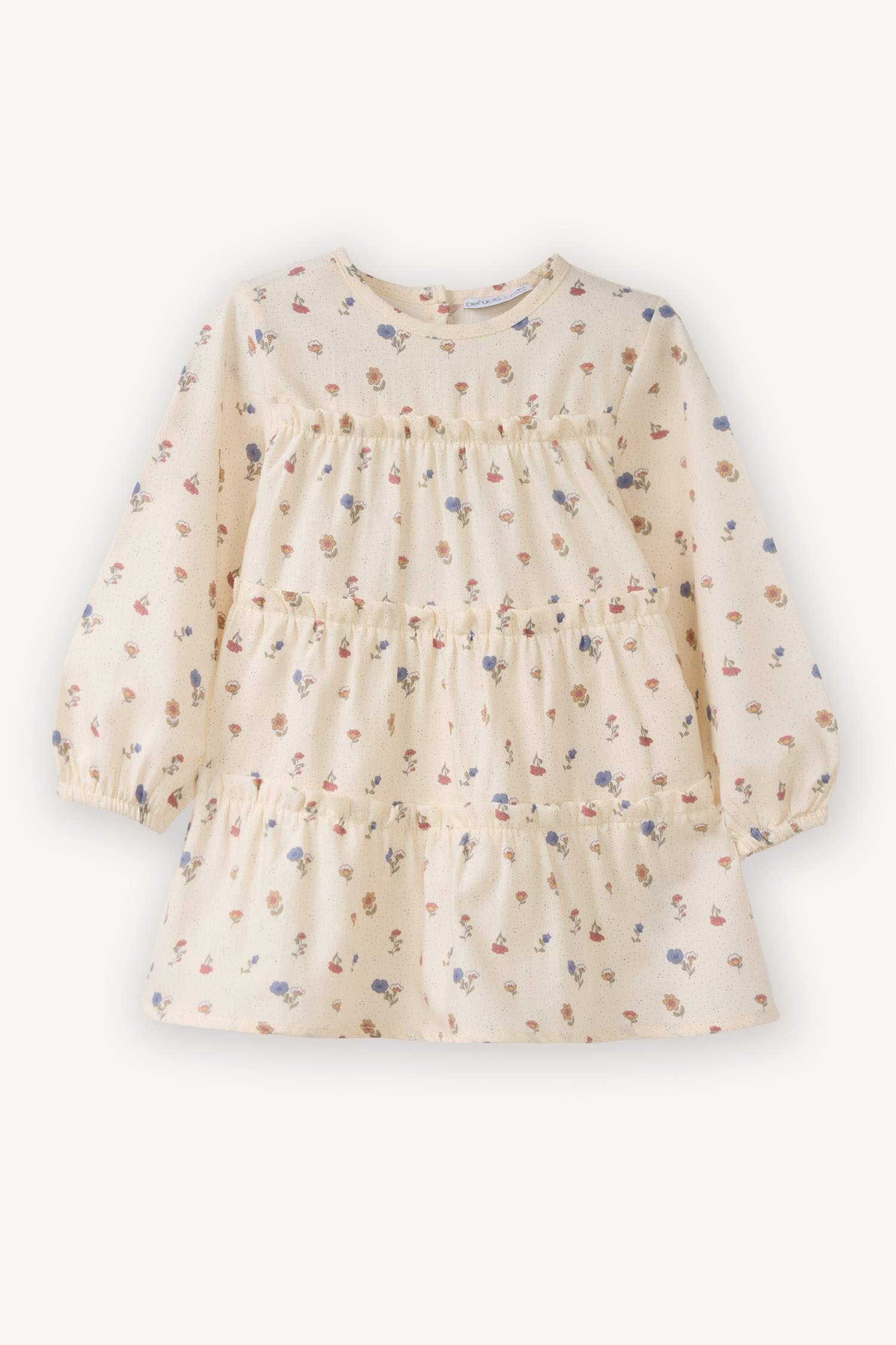 فستان بيبي بناتي تويل قصة عادية ردن طويل