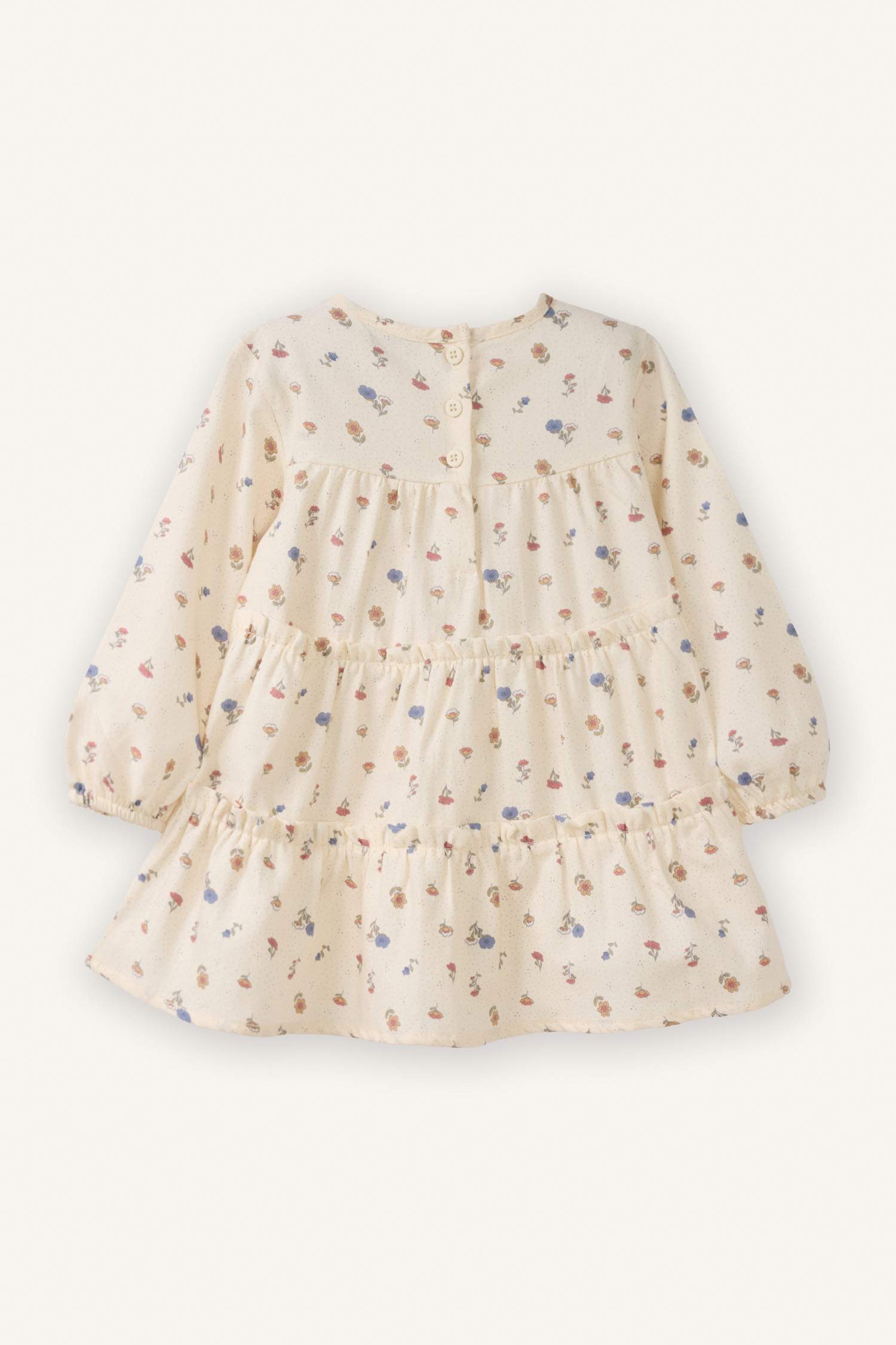 فستان بيبي بناتي تويل قصة عادية ردن طويل