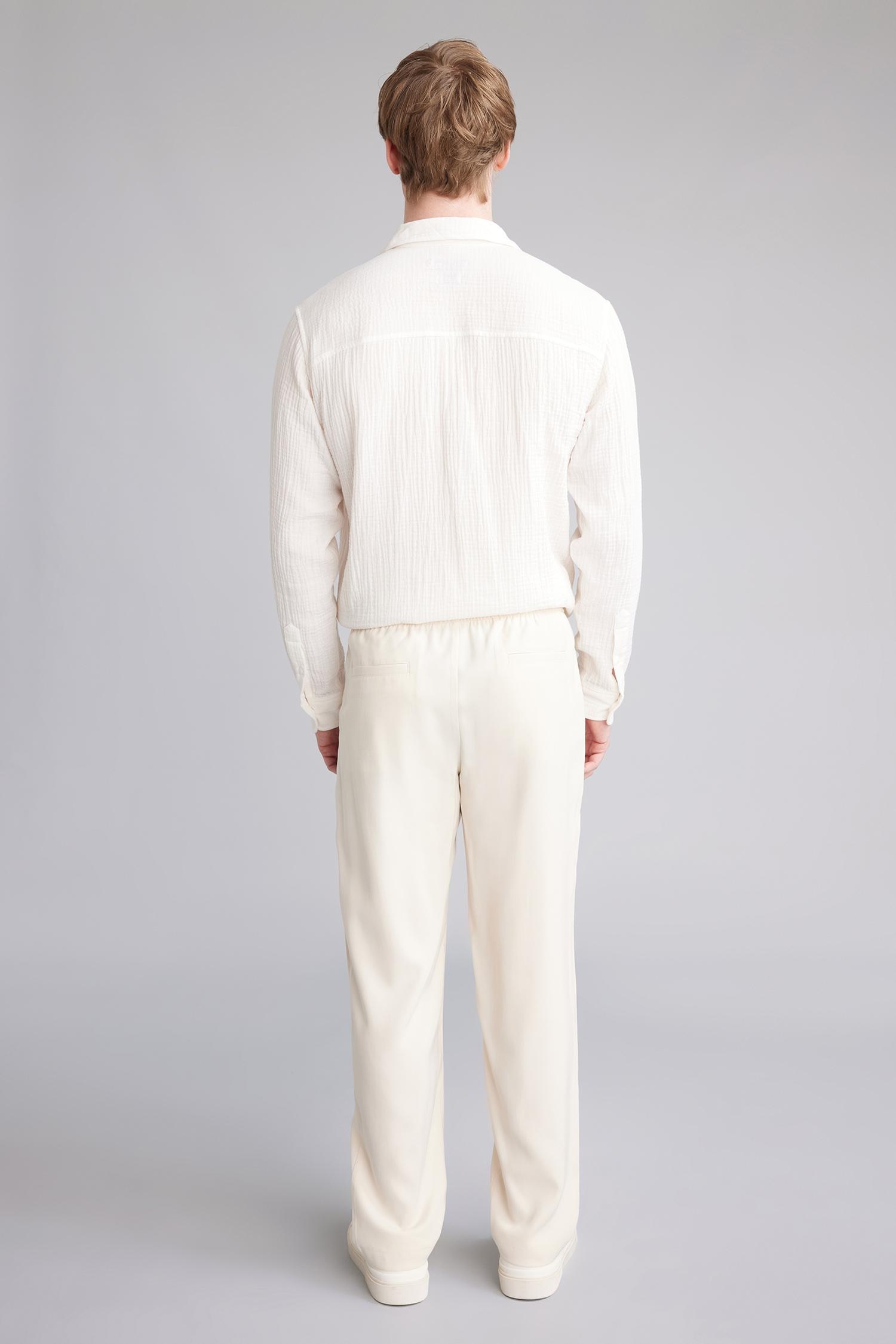 DeFacto Yumuşak Relaxed Fit Pantolon görsel 6