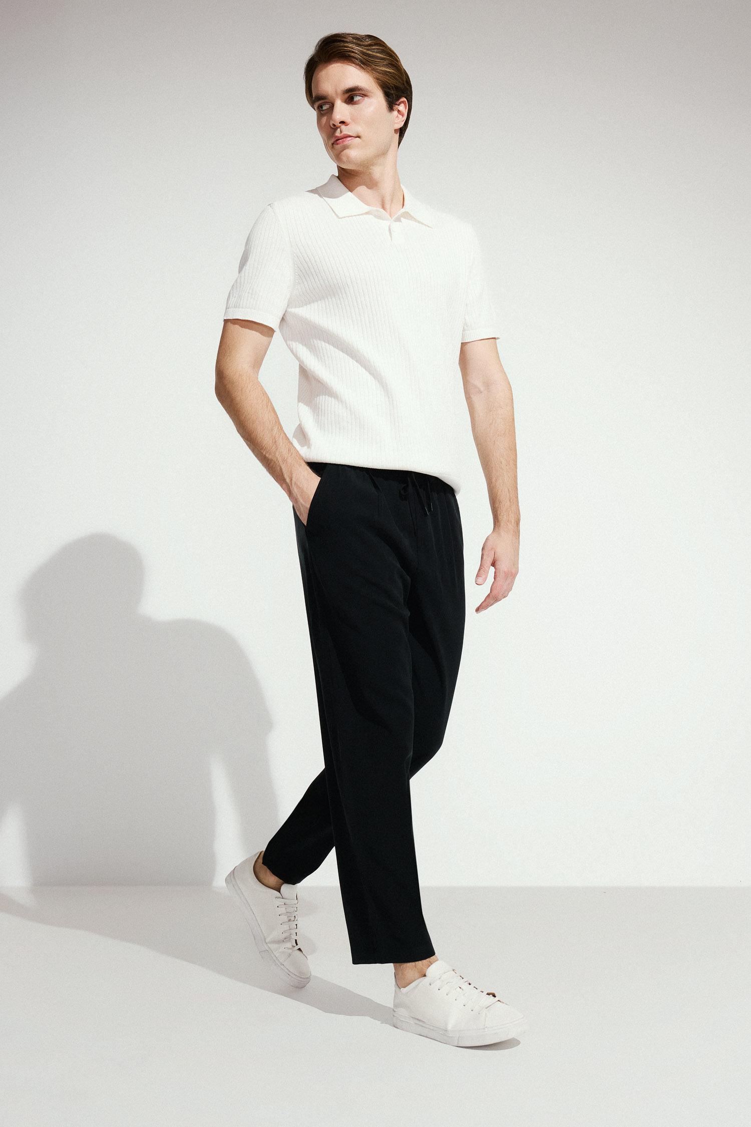 DeFacto Yumuşak Relaxed Fit Pantolon görsel 2