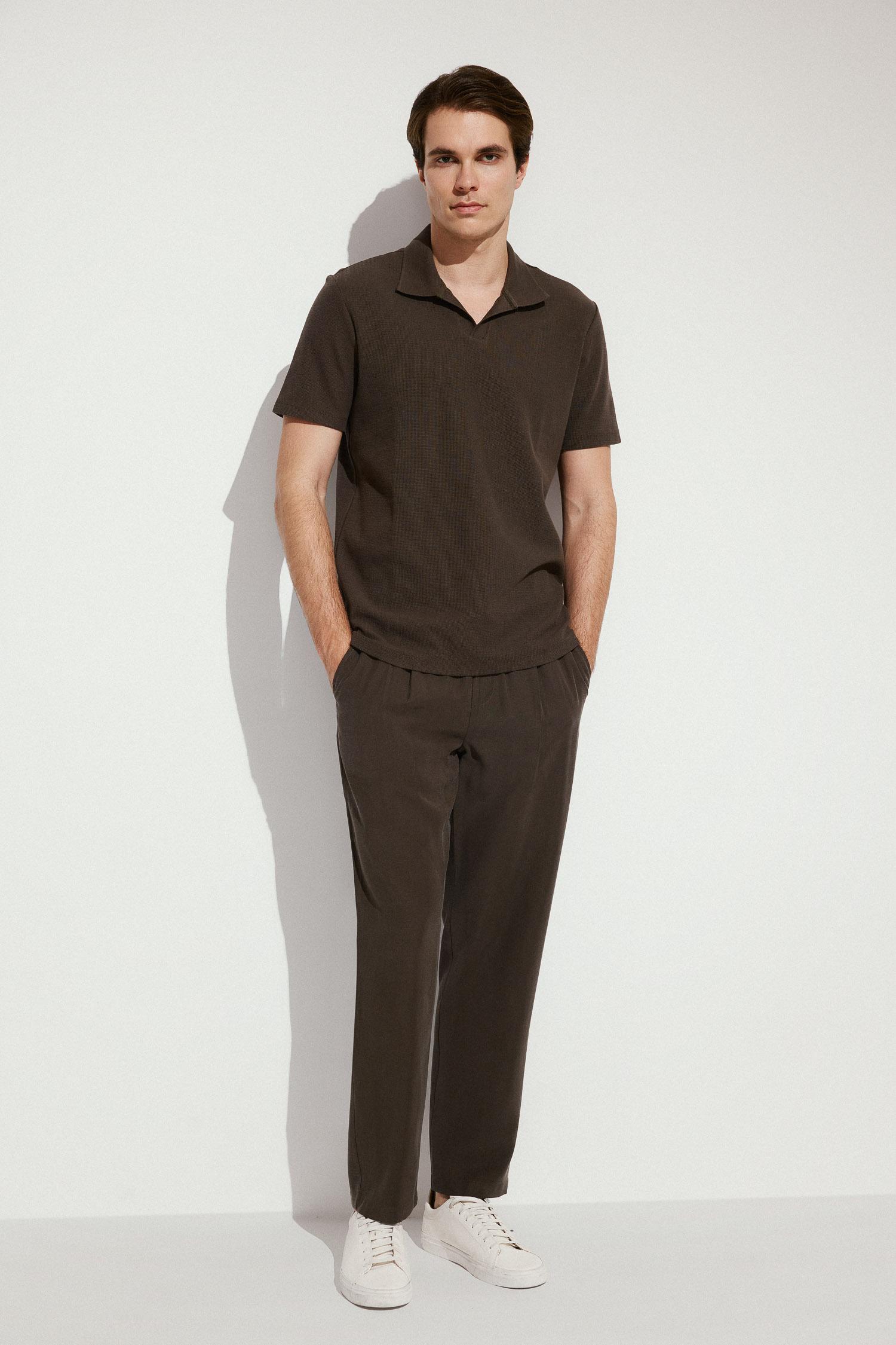 DeFacto Yumuşak Relaxed Fit Pantolon görsel 2