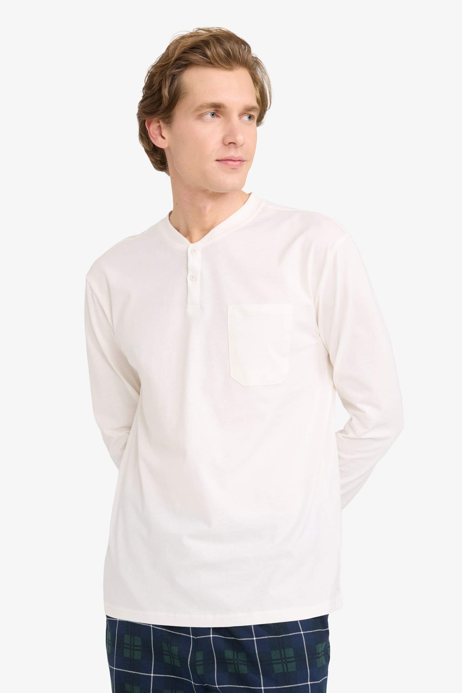 Pijama Takımı Uzun Kollu Üst Alt