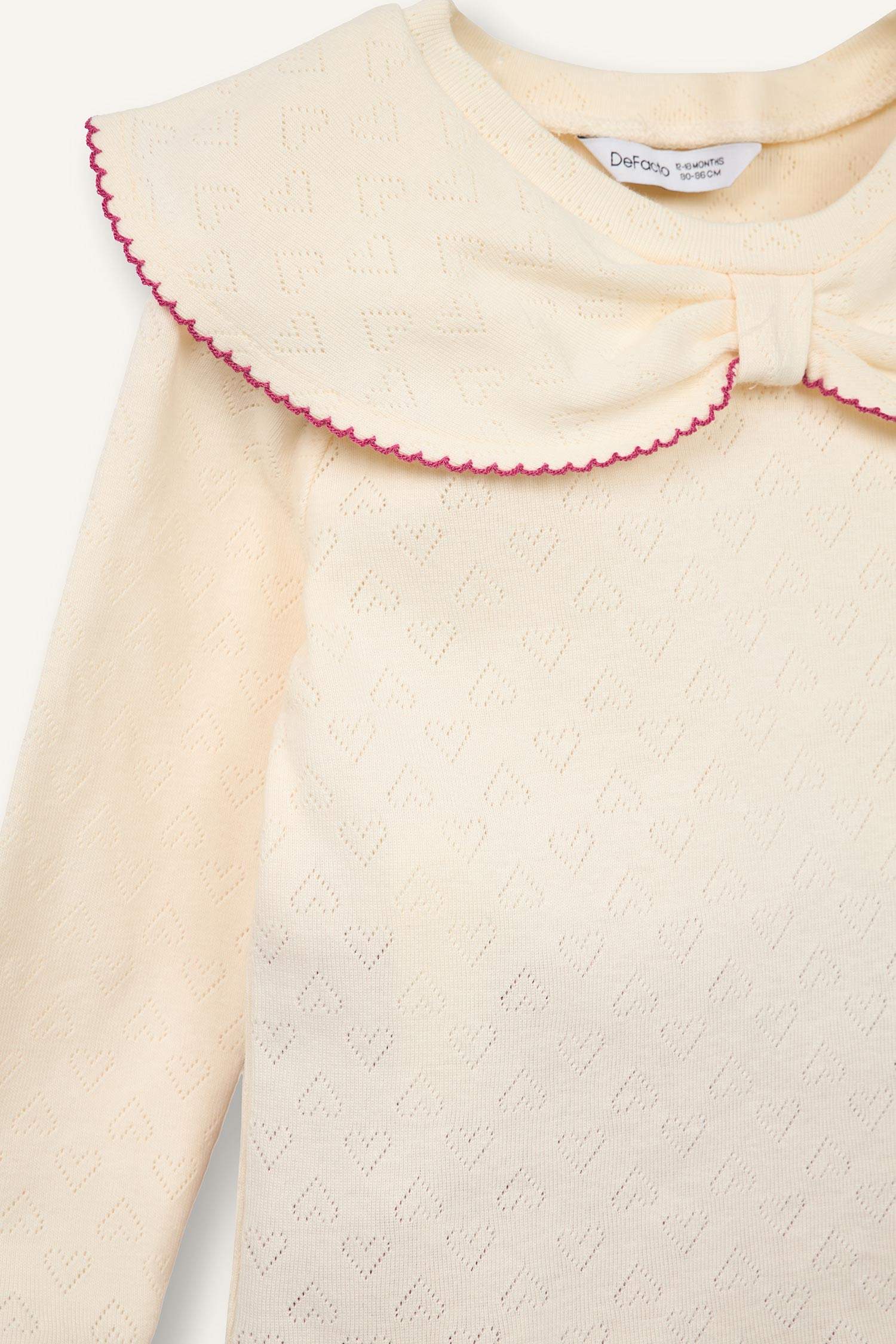 Keten Görünümlü 2'li Takım Kız Bebek