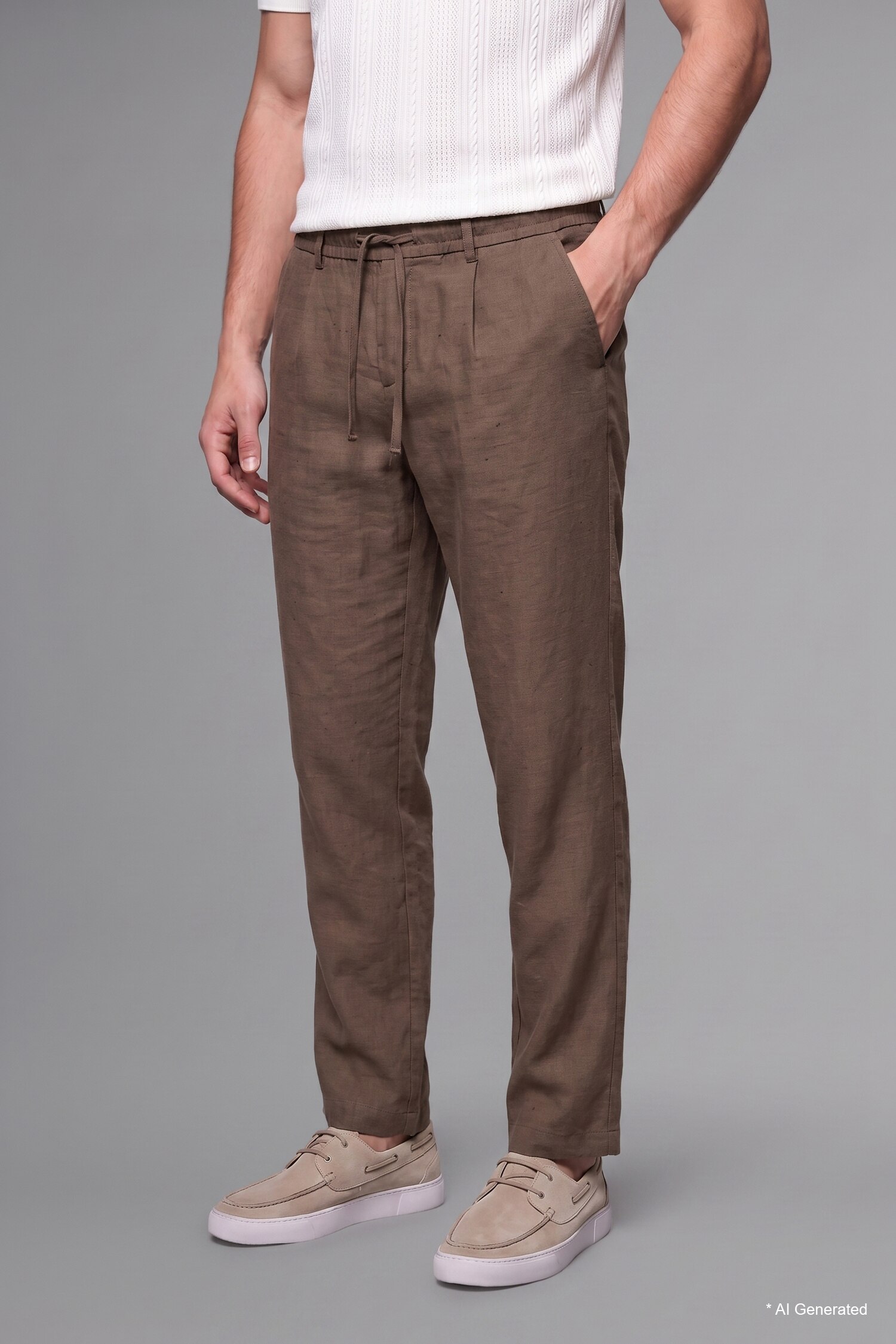 DeFacto Nefes Alabilir Straight Fit Pantolon görsel 3