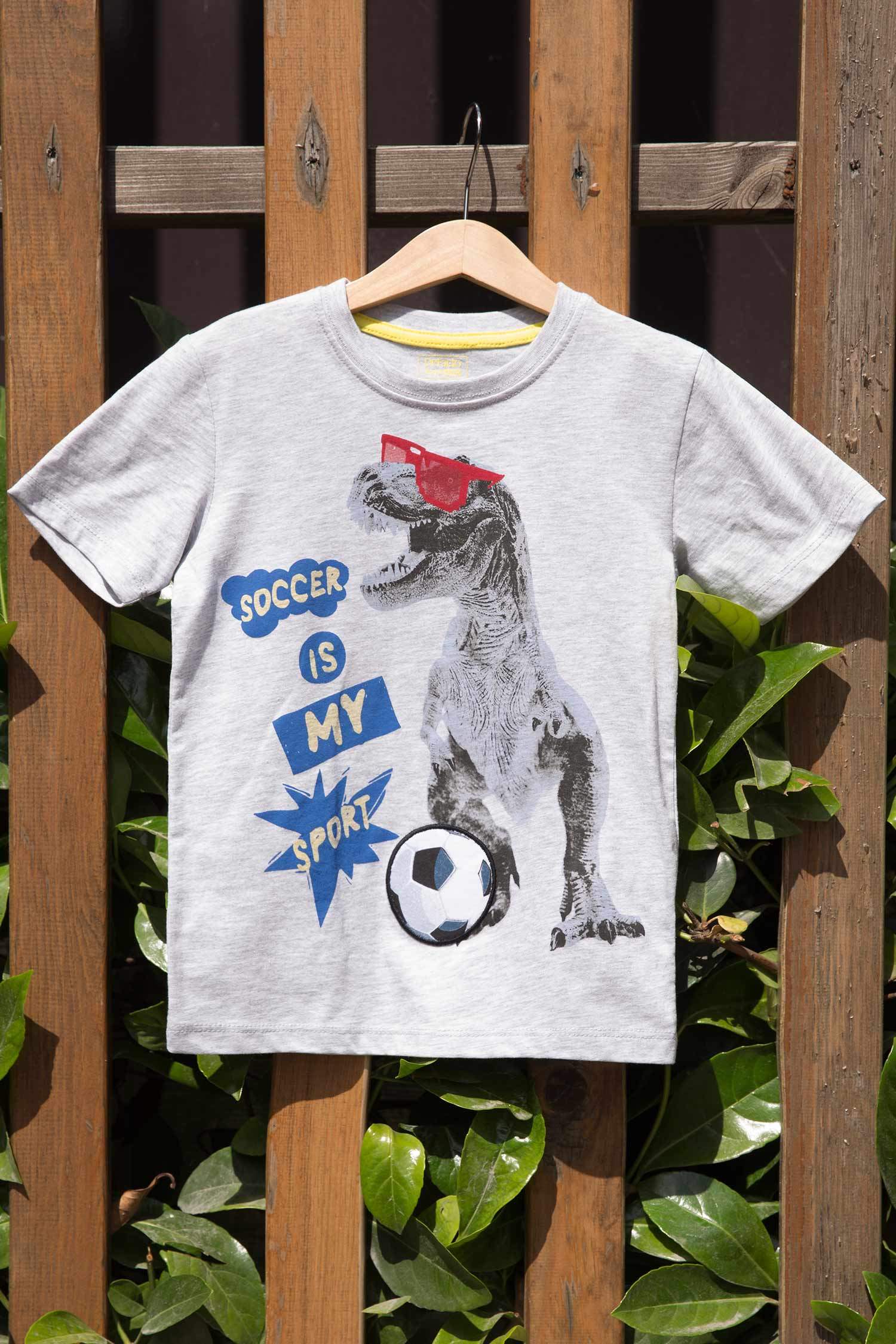 Defacto Renk Değiştiren Baskılı Erkek Çocuk T-shirt. 2