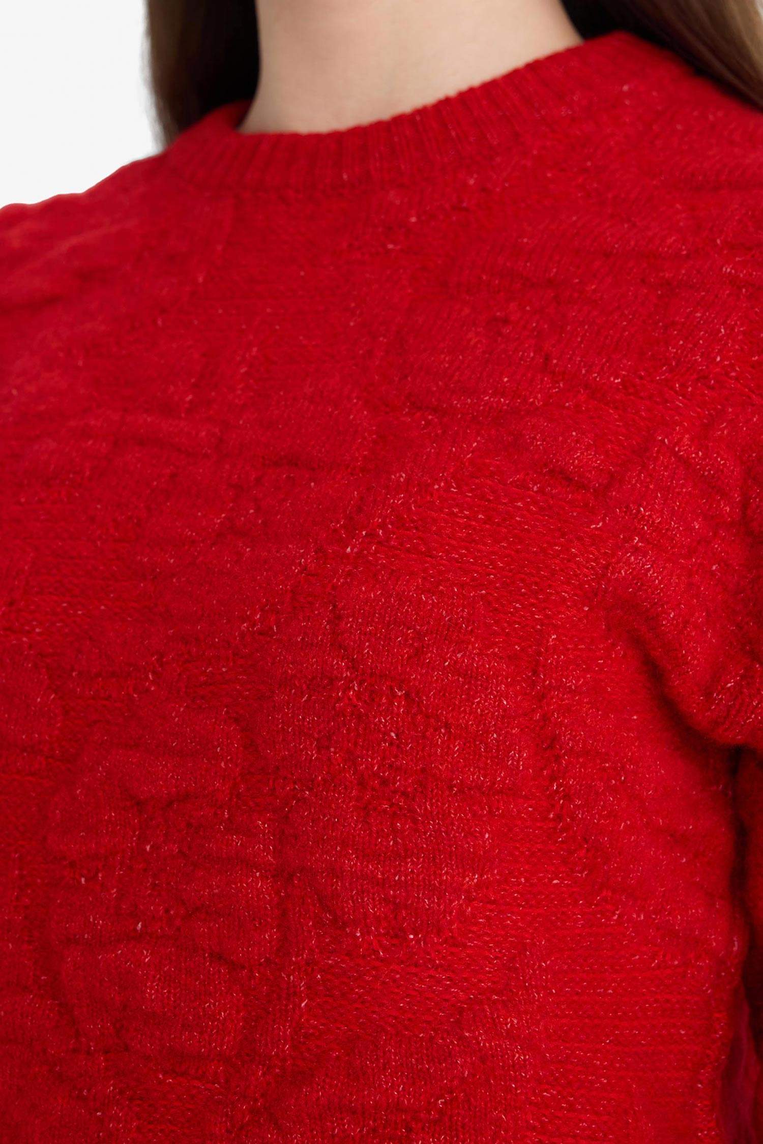 Regular Fit Bisiklet Yaka Kazak