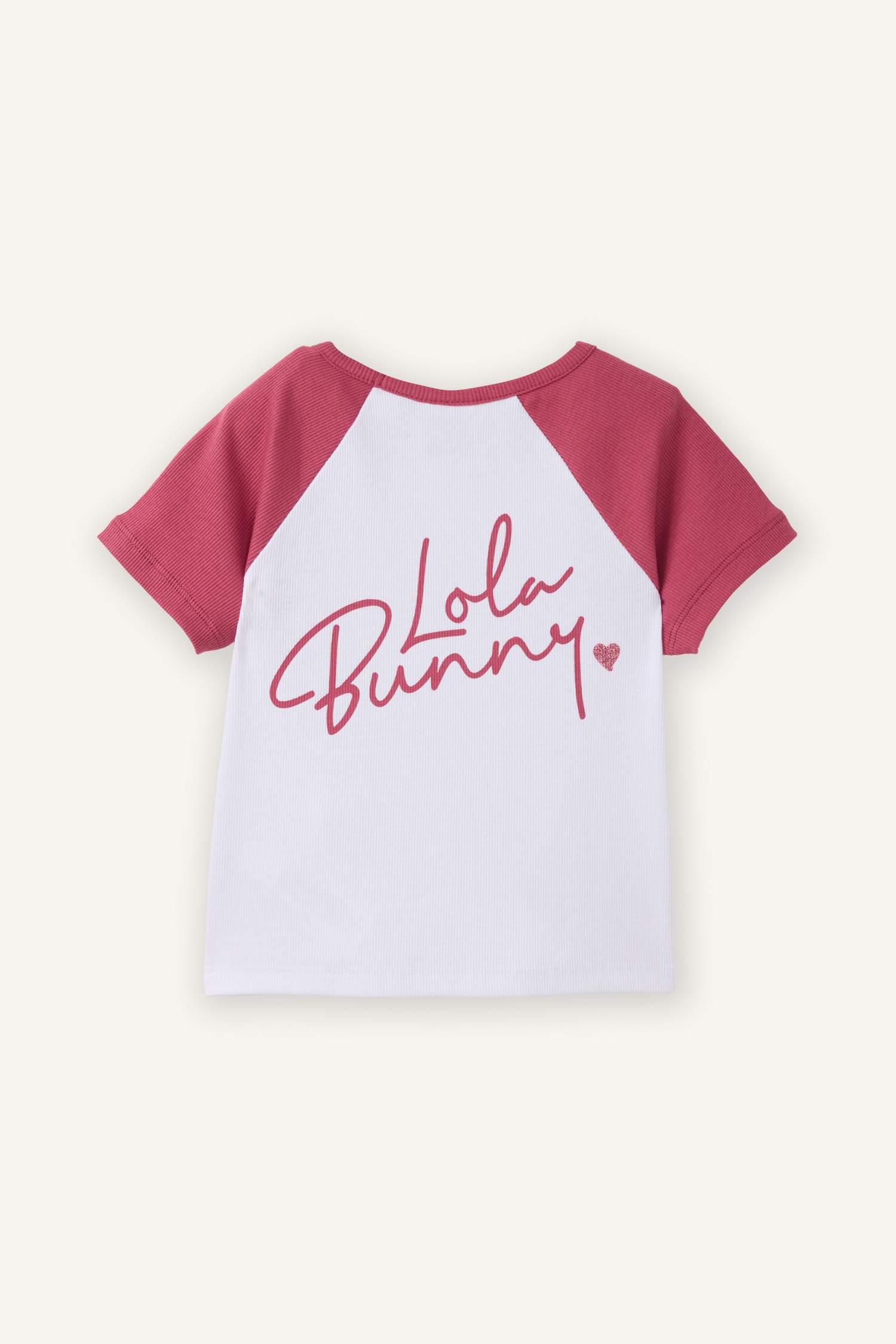 Girl Looney Tunes Cropped Fit Ribbed T-Shirt