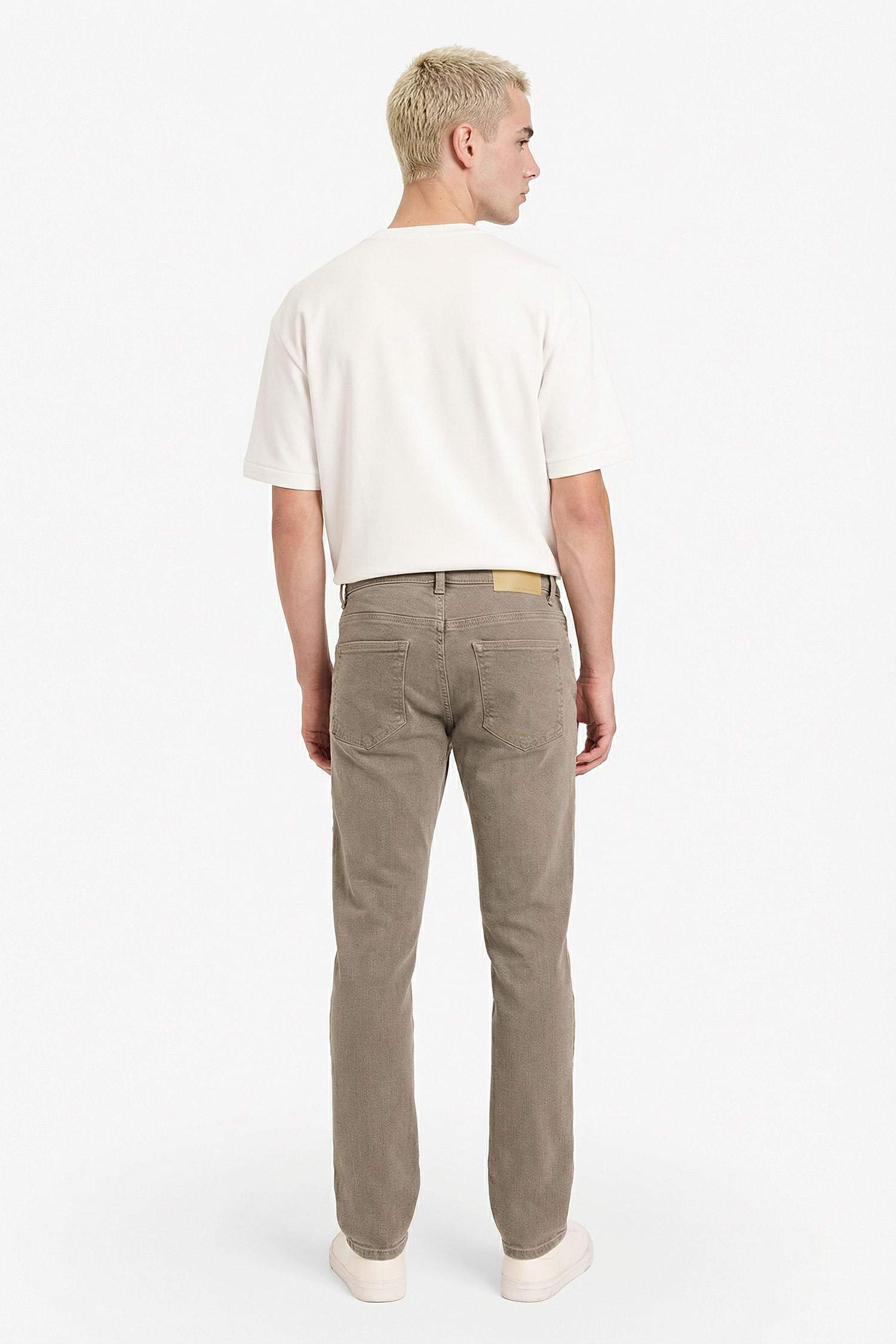 Pedro Slim Fit Dar Kalıp Normal Bel Dar Paça Jean Pantolon 