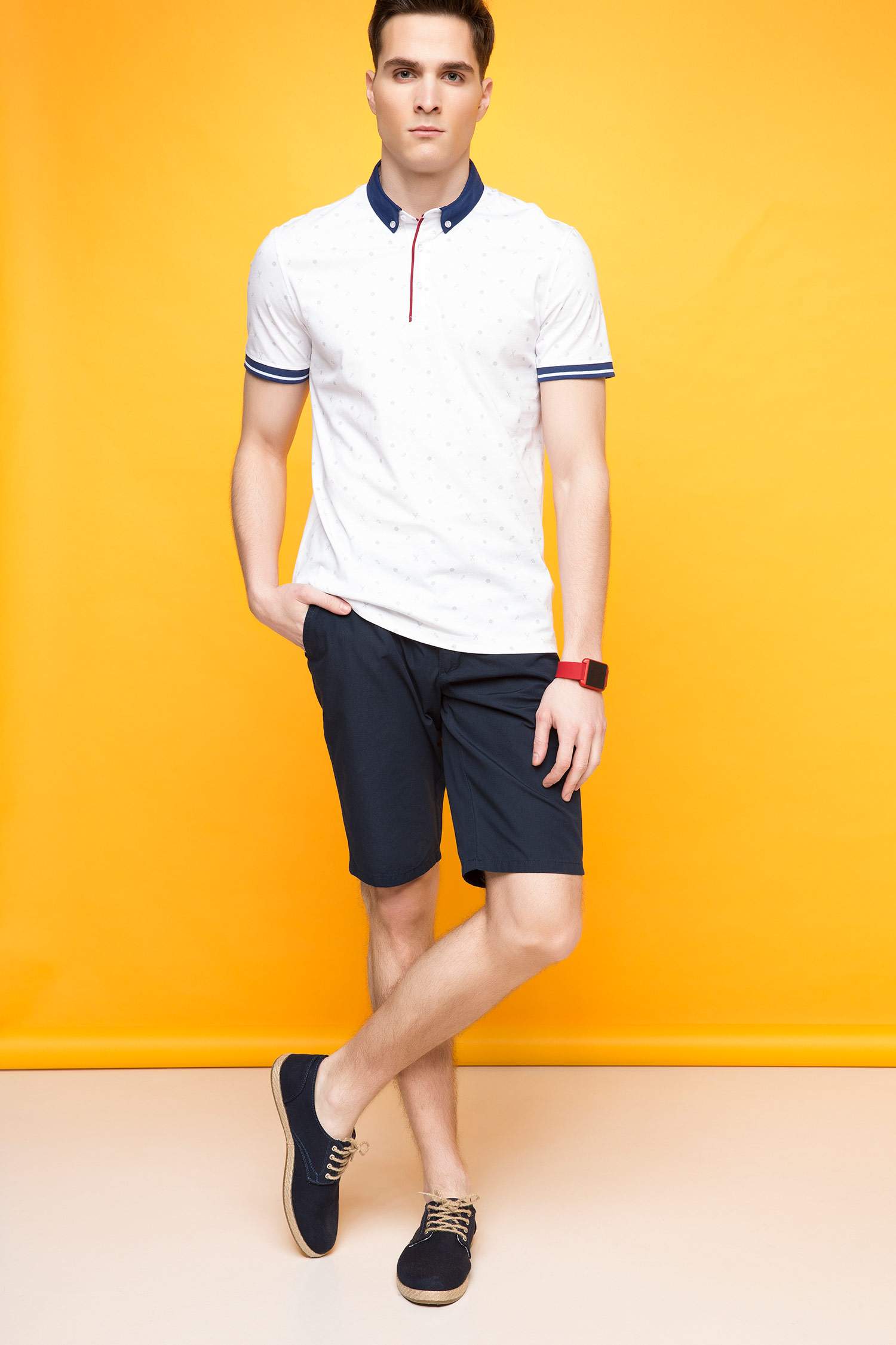 Defacto Basic Kemerli Bermuda. 2