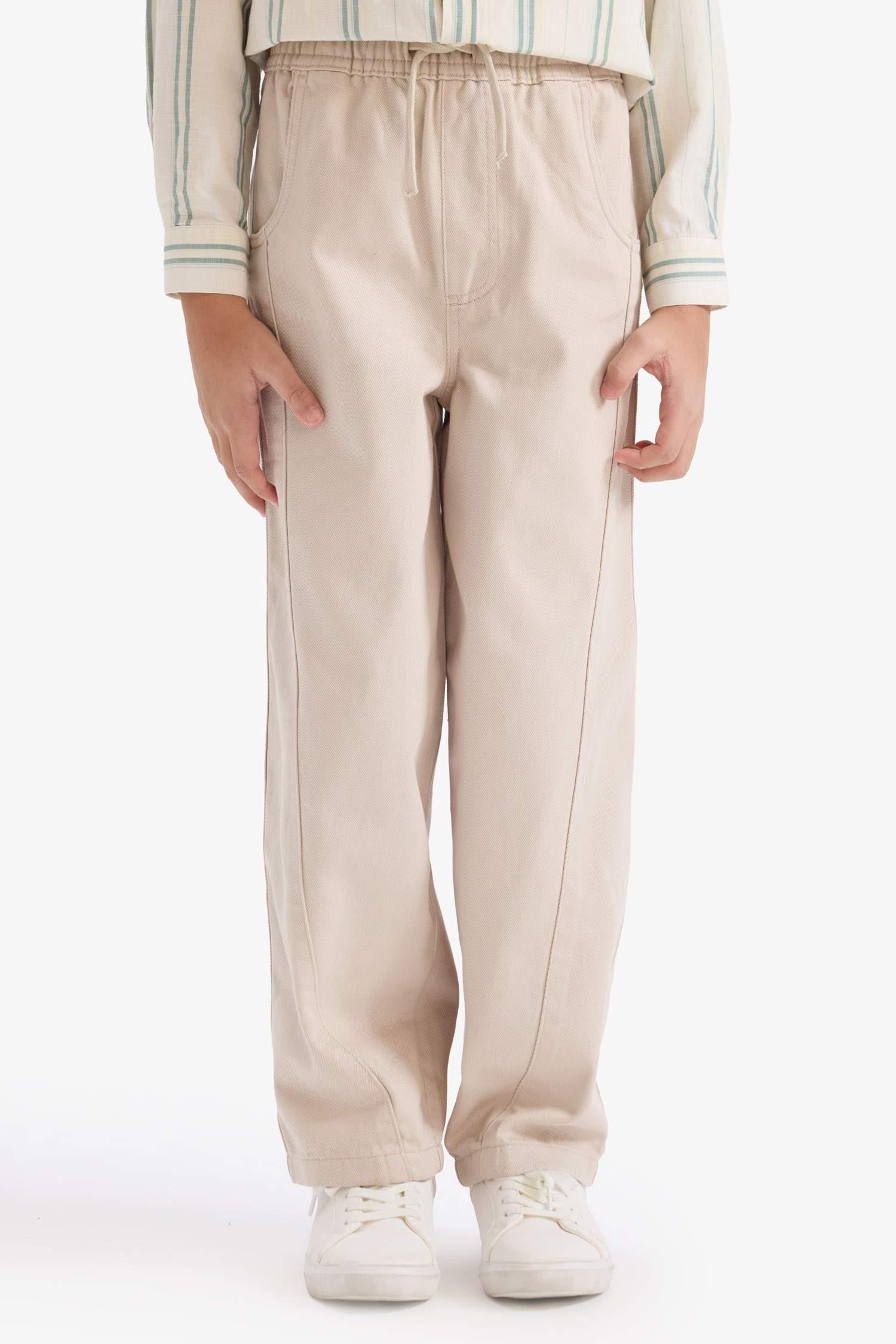 بنطرون ولادي باريل فيت جبردين برجل عادي