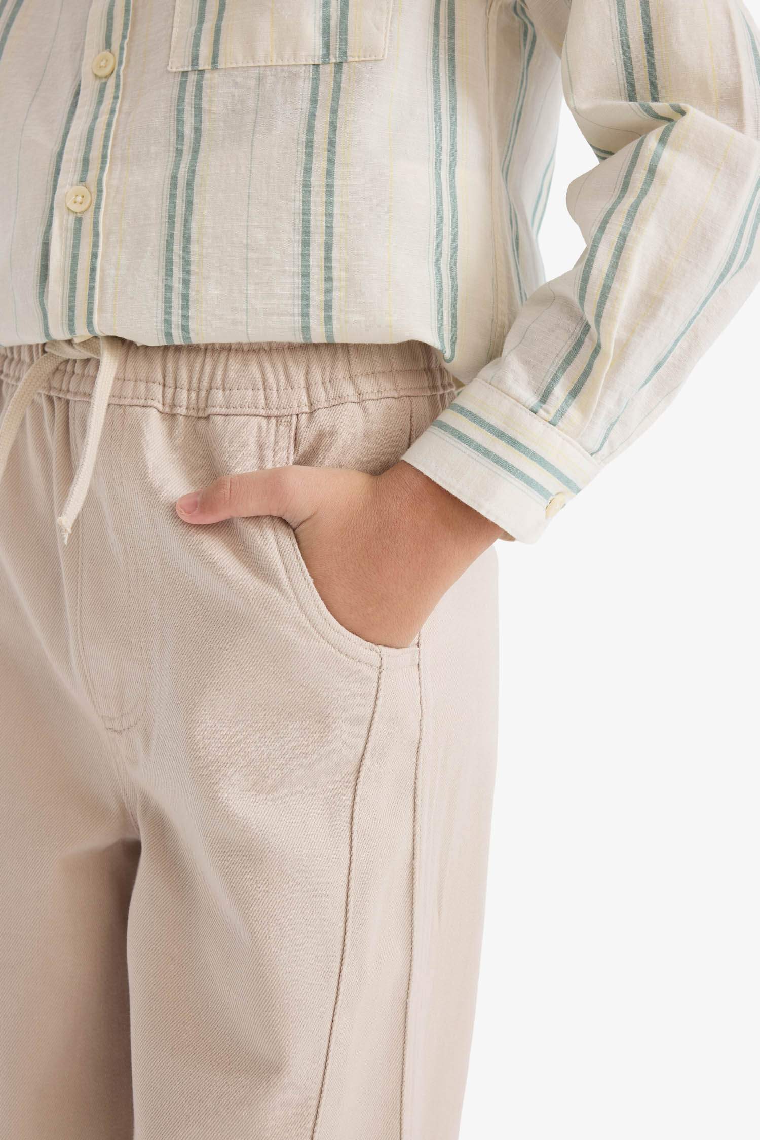 بنطرون ولادي باريل فيت جبردين برجل عادي