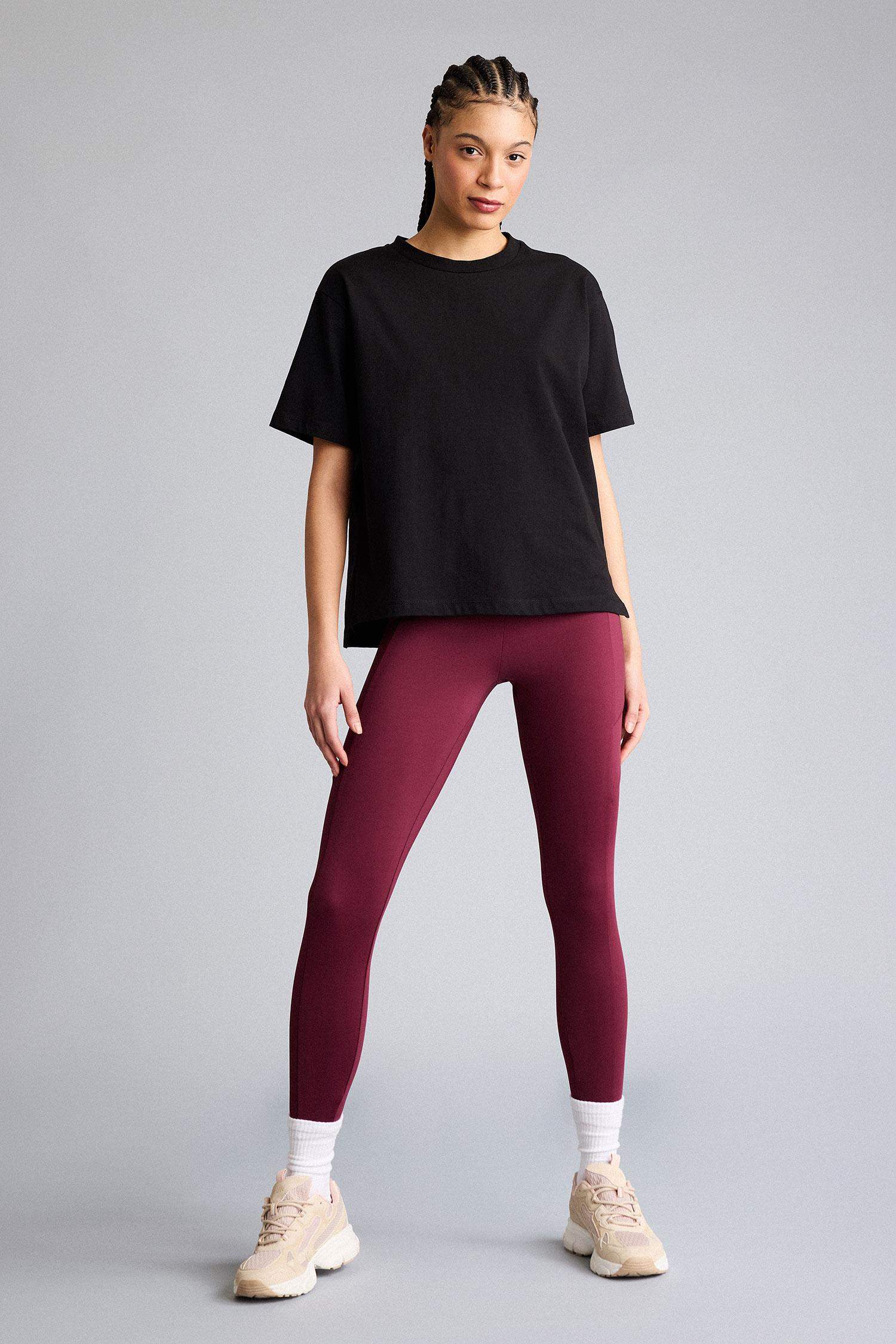 ستريج رياضي بخصر عالي طول الكوع