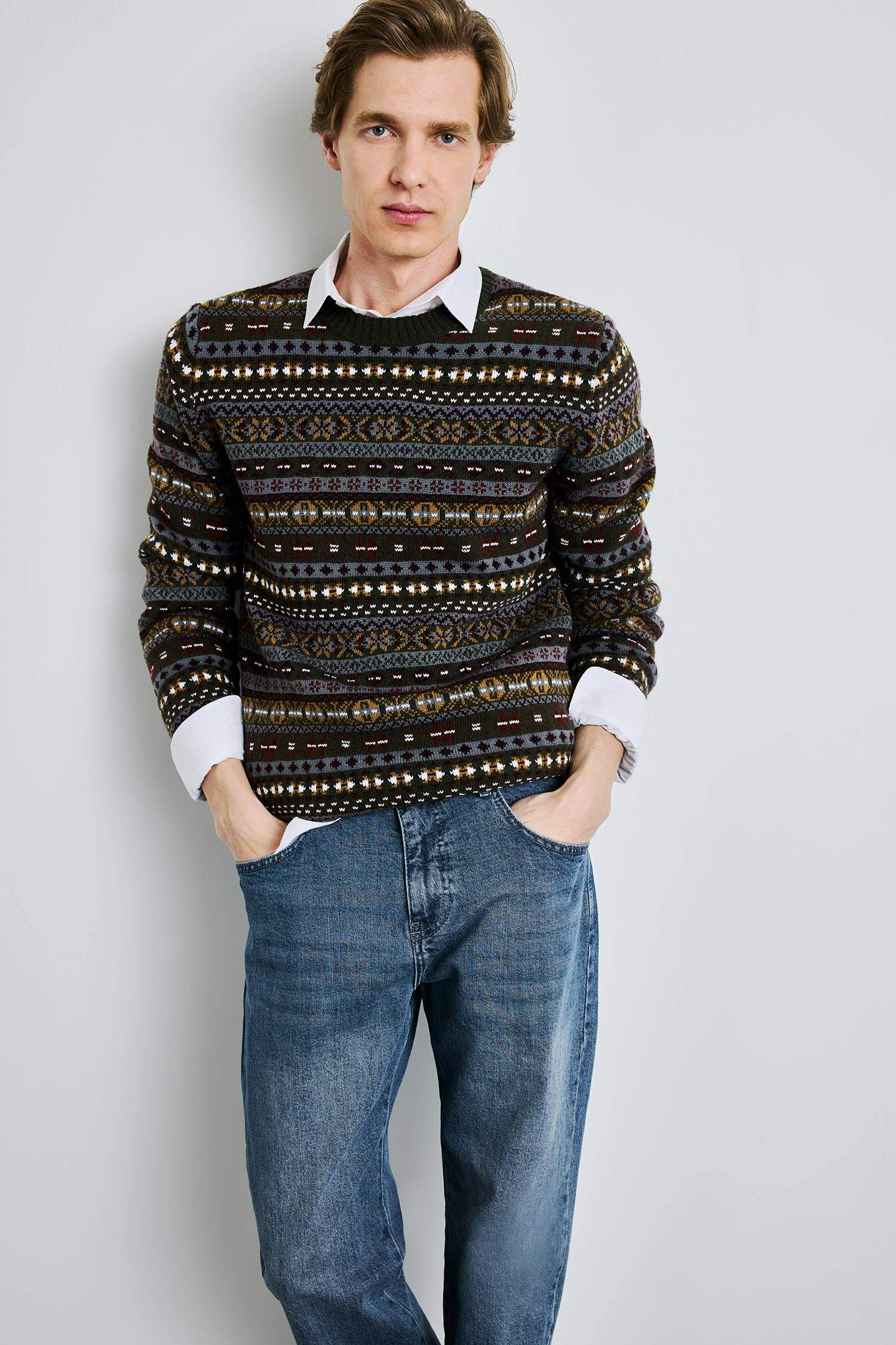 Standart Fıt Triko Kazak