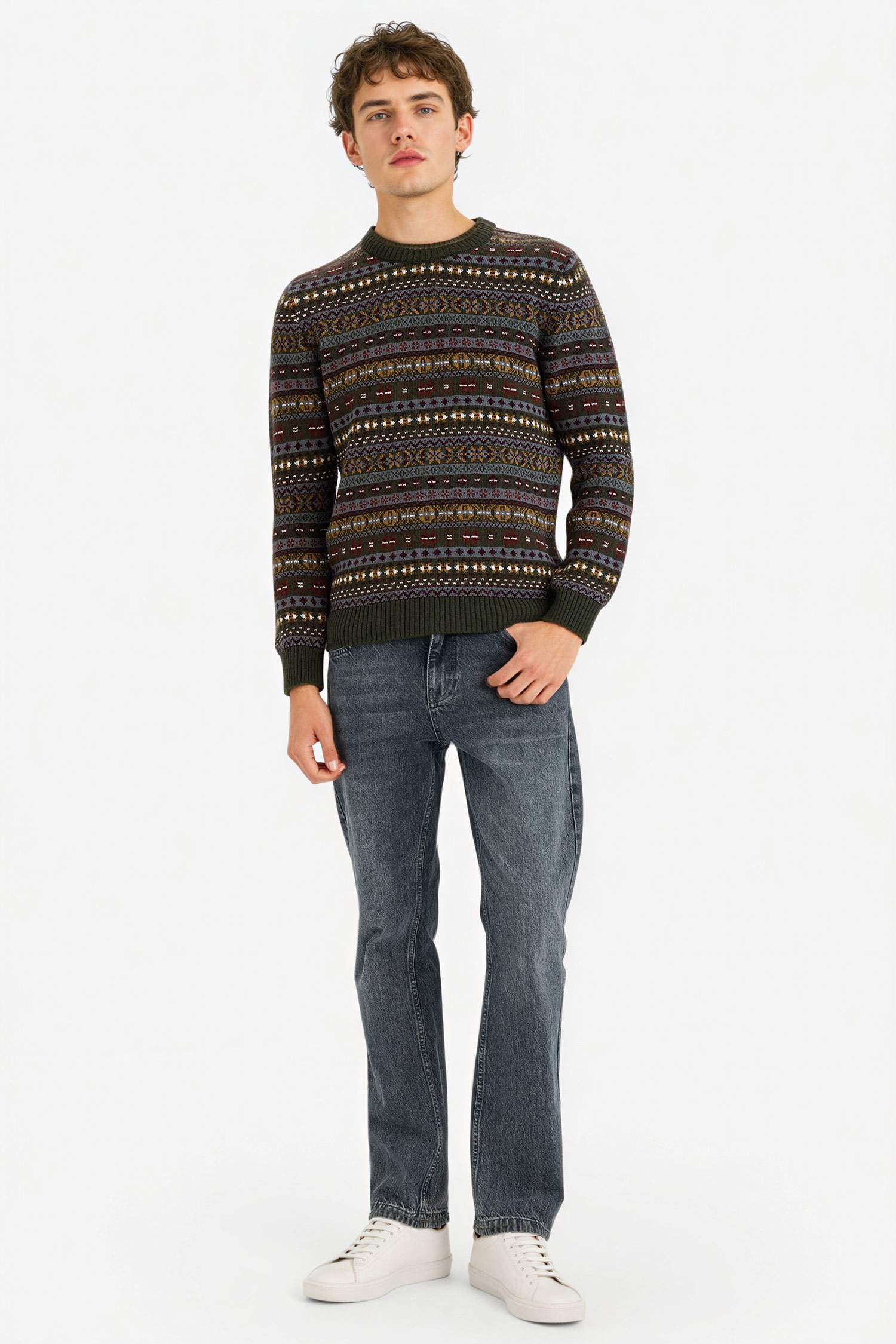 Standart Fıt Triko Kazak