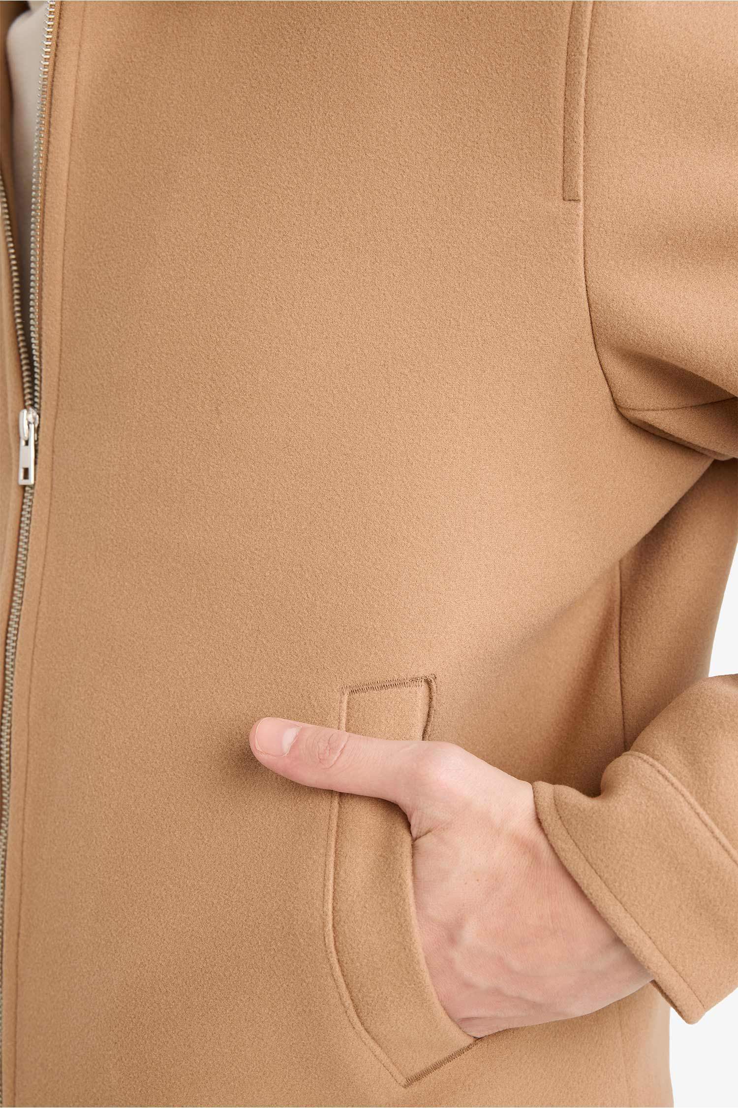 Regular Fit Gömlek Yaka Mont