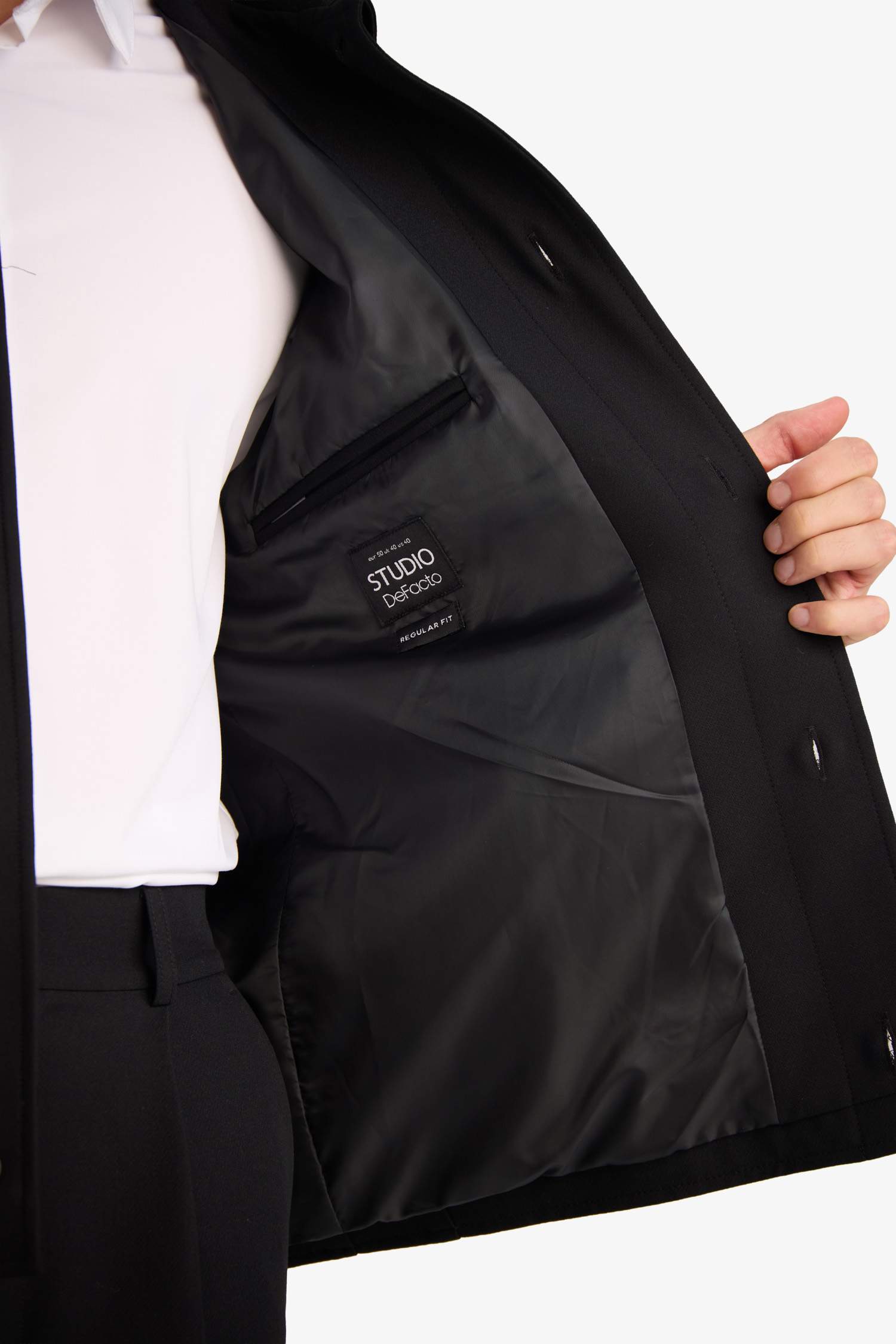 Regular Fit Pamuk Astarlı Ceket